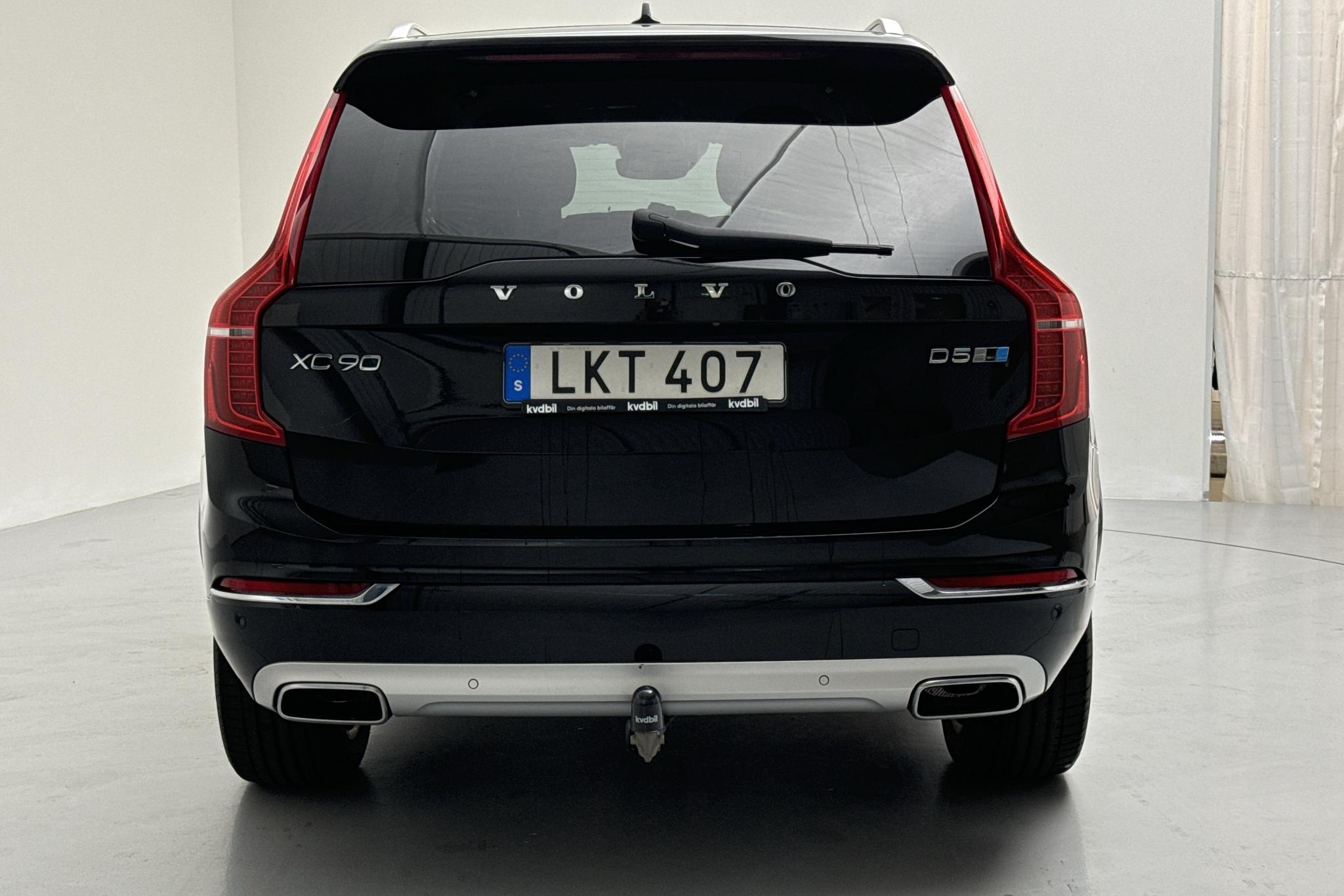 Volvo XC90 D5 AWD (235hk) - 12 334 mil - Automat - svart - 2018