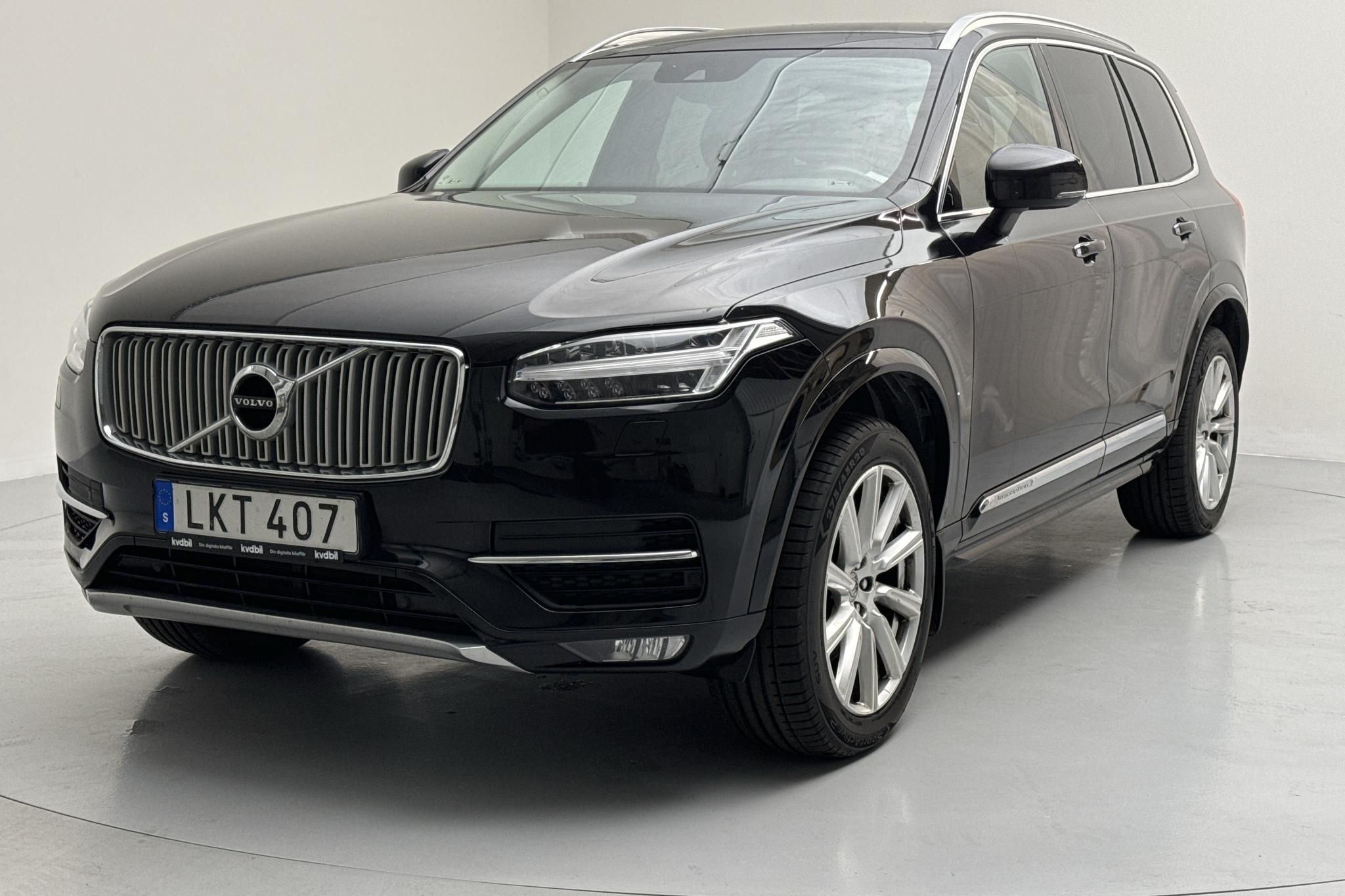 Volvo XC90 D5 AWD (235hk) - 123 340 km - Automaatne - must - 2018