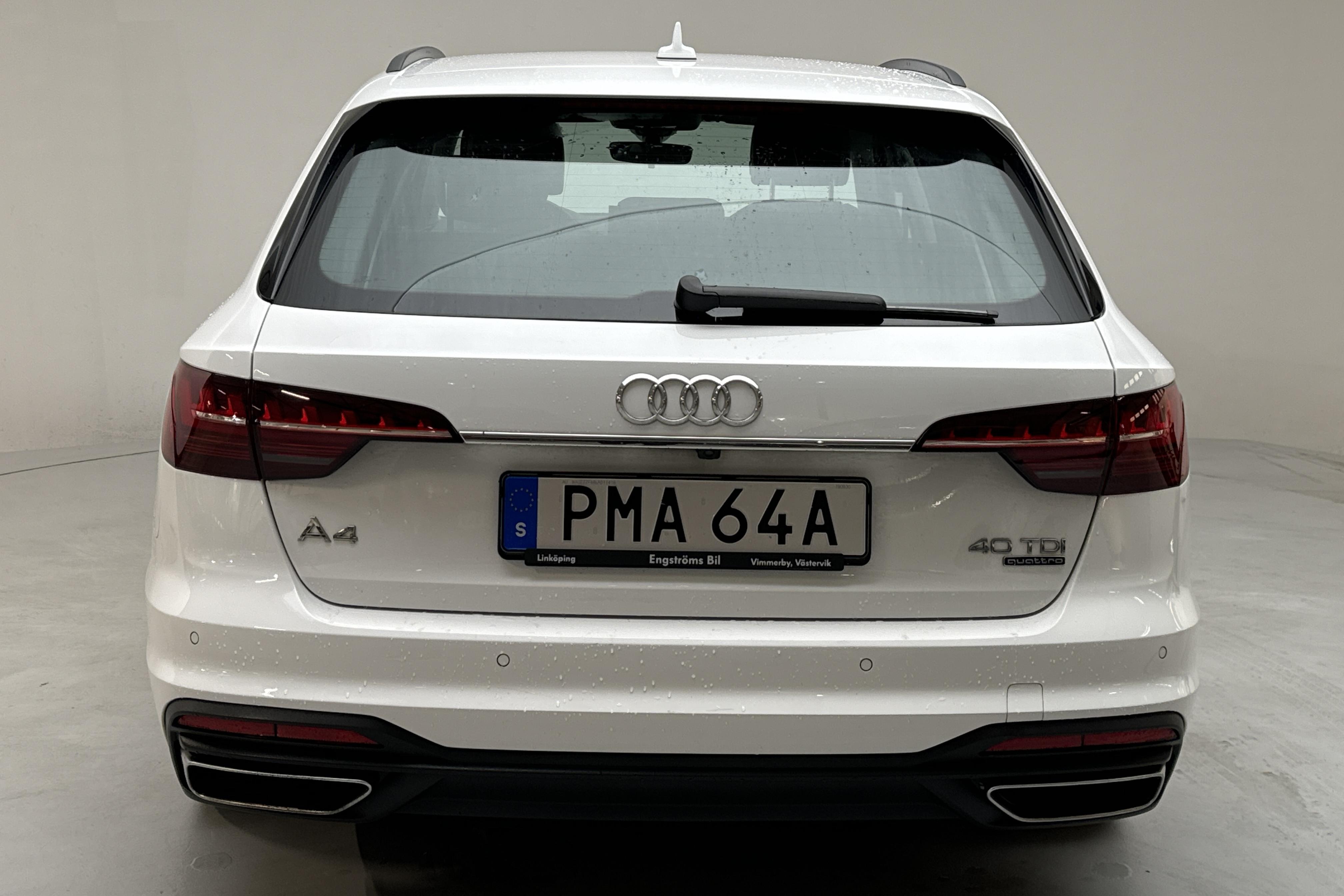 Audi A4 Avant 40 TDI quattro (190hk) - 102 810 km - Automatic - white - 2020