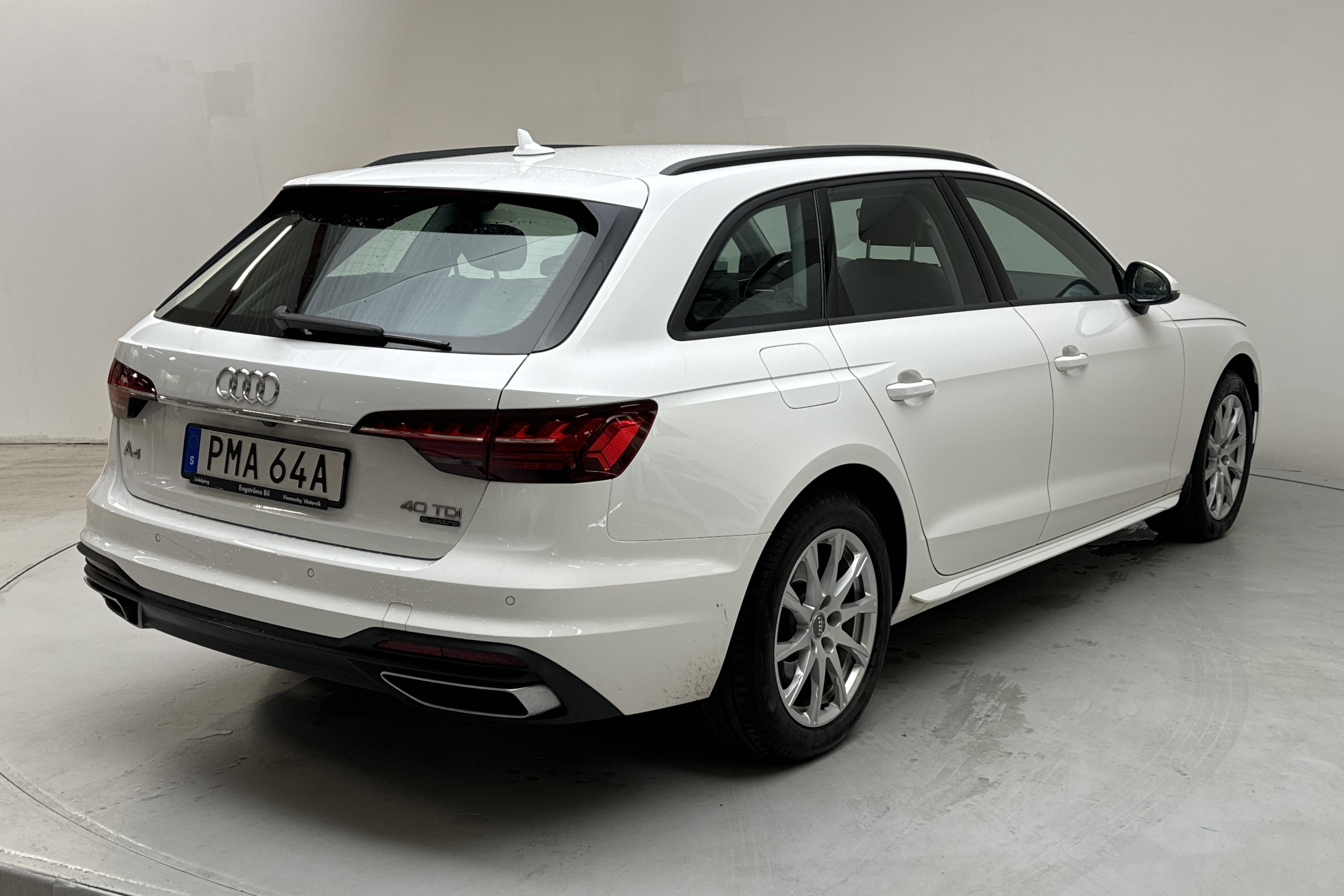 Audi A4 Avant 40 TDI quattro (190hk) - 102 810 km - Automatic - white - 2020