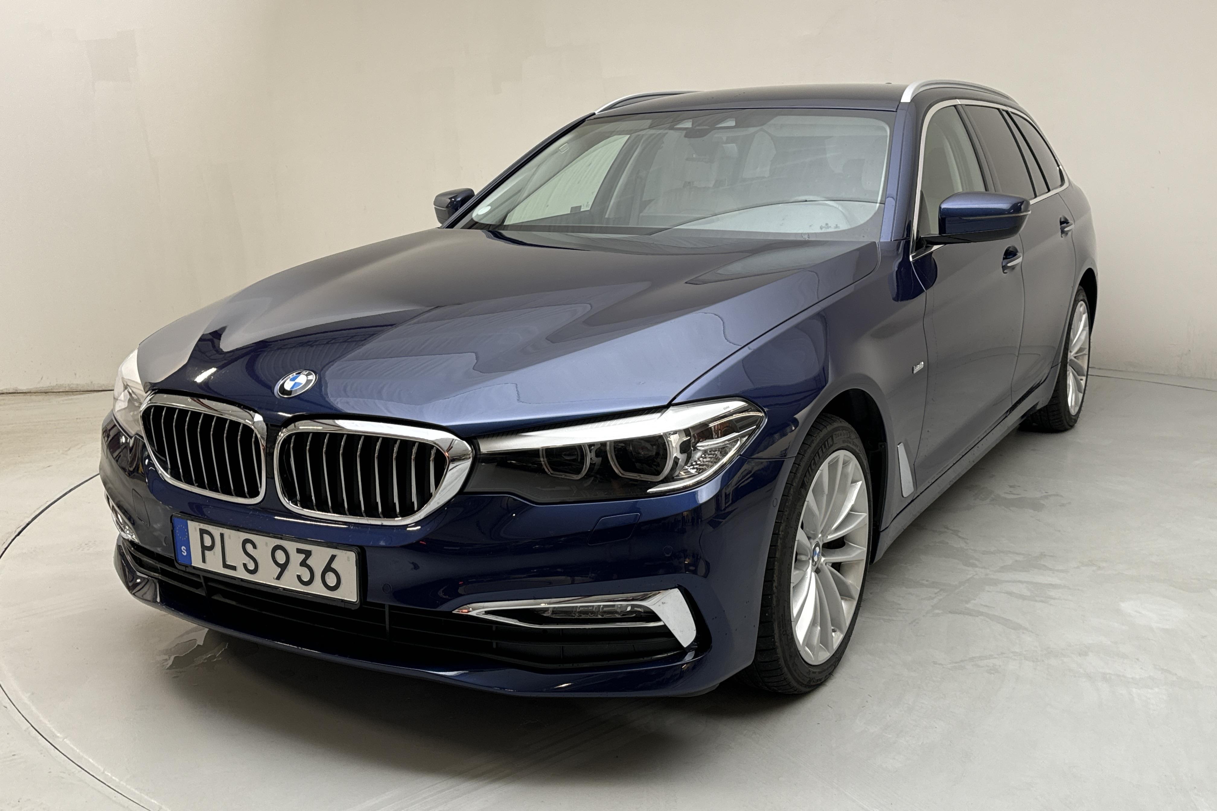 BMW 520d Touring, G31 (190hk) - 77 510 km - Automatic - blue - 2018