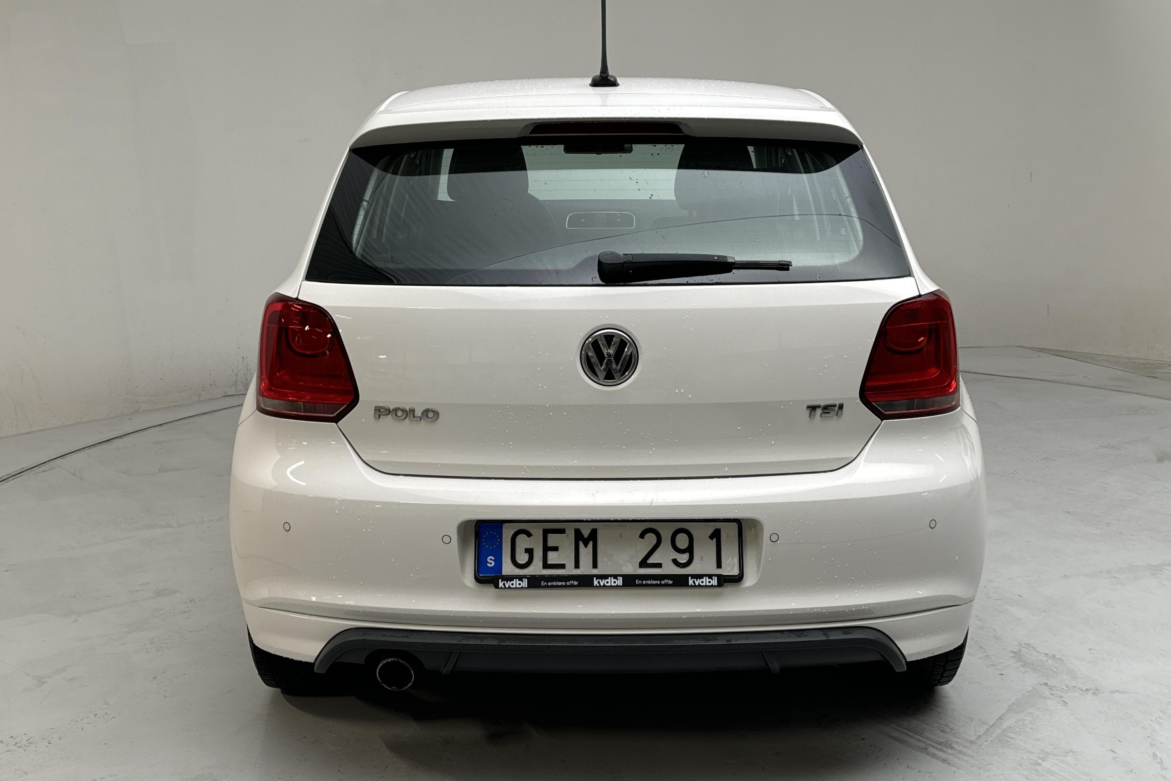 VW Polo 1.2 TSI 5dr (90hk) - 125 560 km - Manual - white - 2014