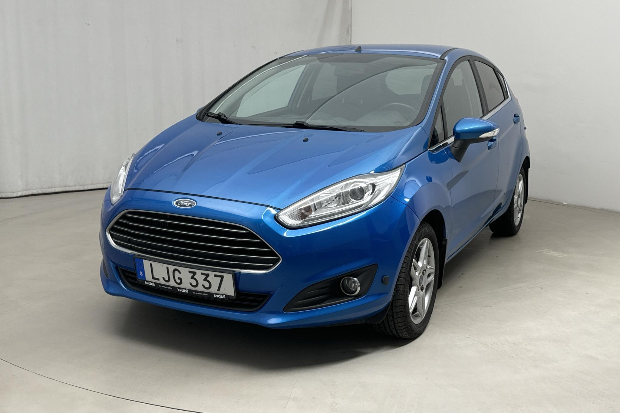 Ford Fiesta 1.0T EcoBoost 5dr (100hk) - 137 610 km - Käsitsi - sinine - 2014