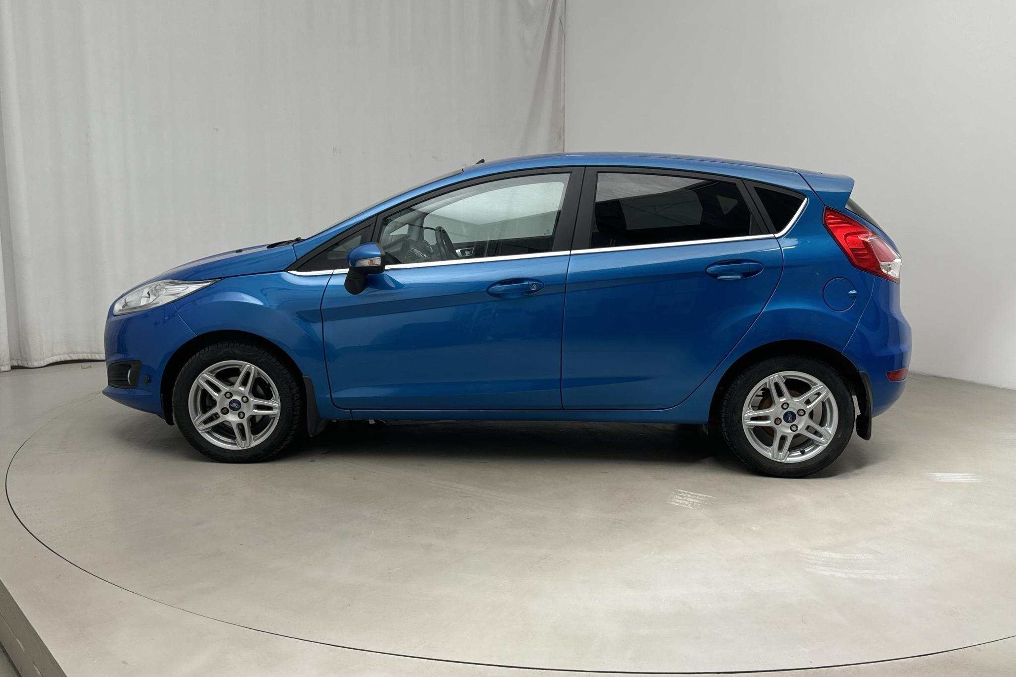 Ford Fiesta 1.0T EcoBoost 5dr (100hk) - 137 610 km - Käsitsi - sinine - 2014