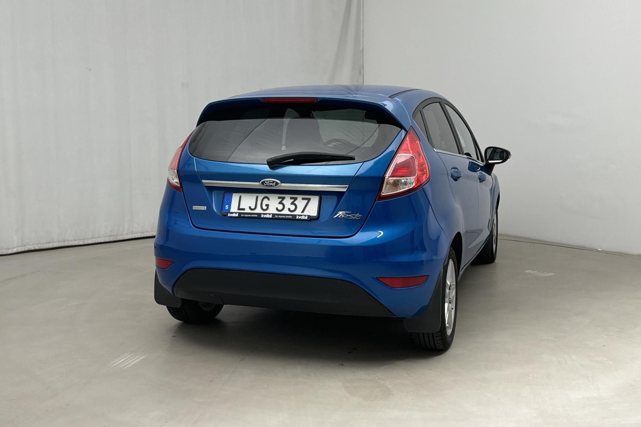 Ford Fiesta 1.0T EcoBoost 5dr (100hk) - 13 761 mil - Manuell - blå - 2014