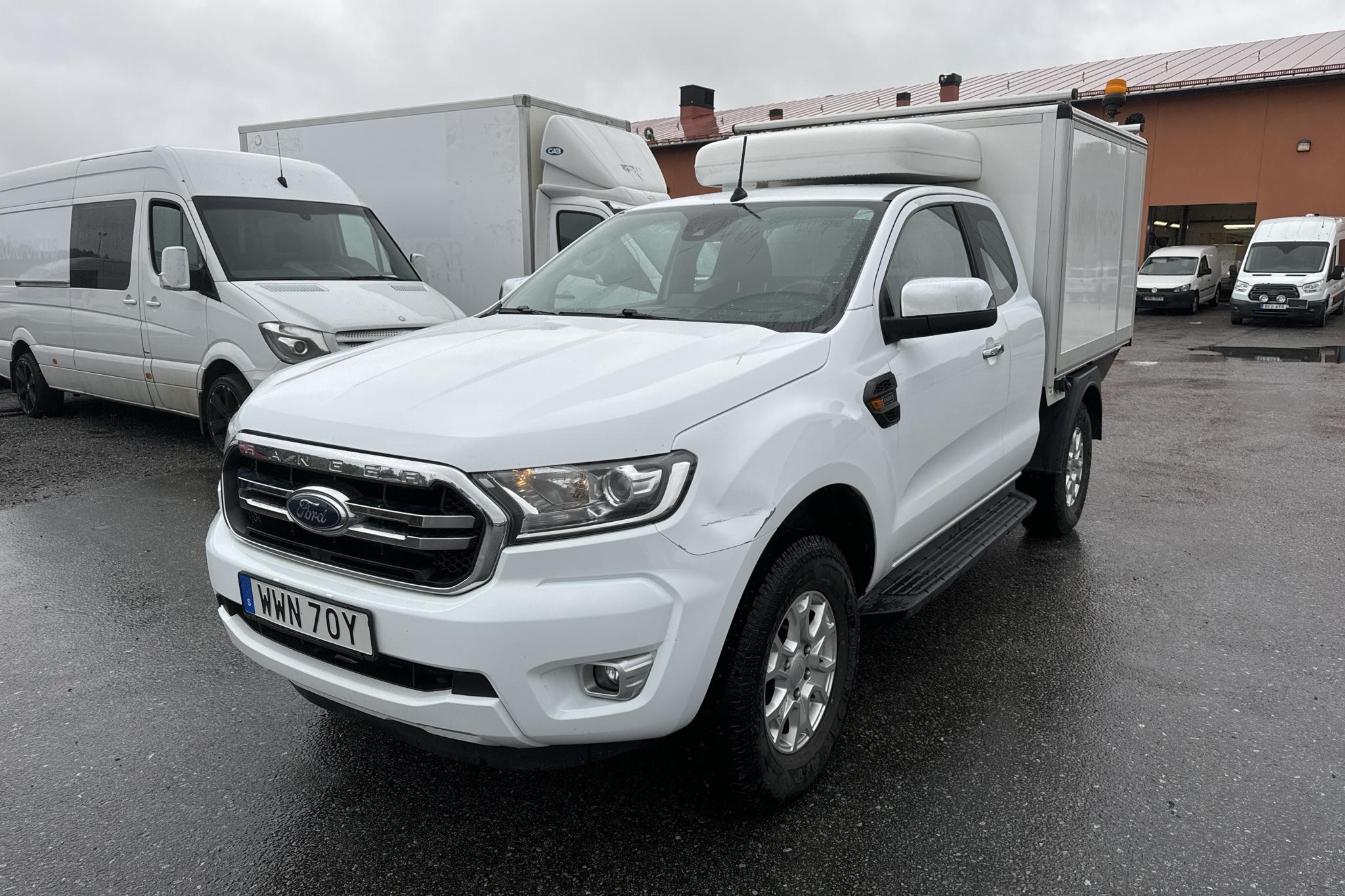 Ford Ranger 2.0 TDCi 4WD (170hk) - 108 480 km - Manualna - biały - 2019