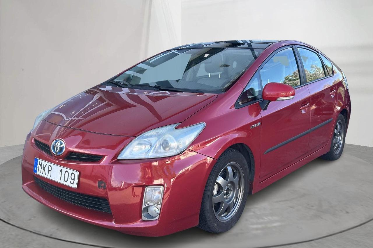 Toyota Prius 1.8 Hybrid (99hk) - 297 550 km - Automatic - Dark Red - 2010