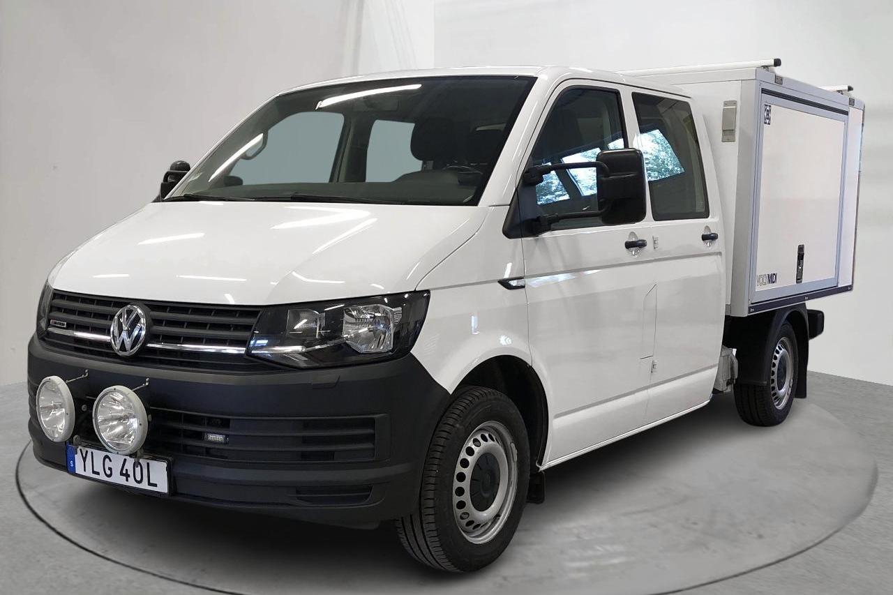 VW Transporter T6 2.0 TDI BMT 4MOTION (150hk) - 134 310 km - Käsitsi - valge - 2019