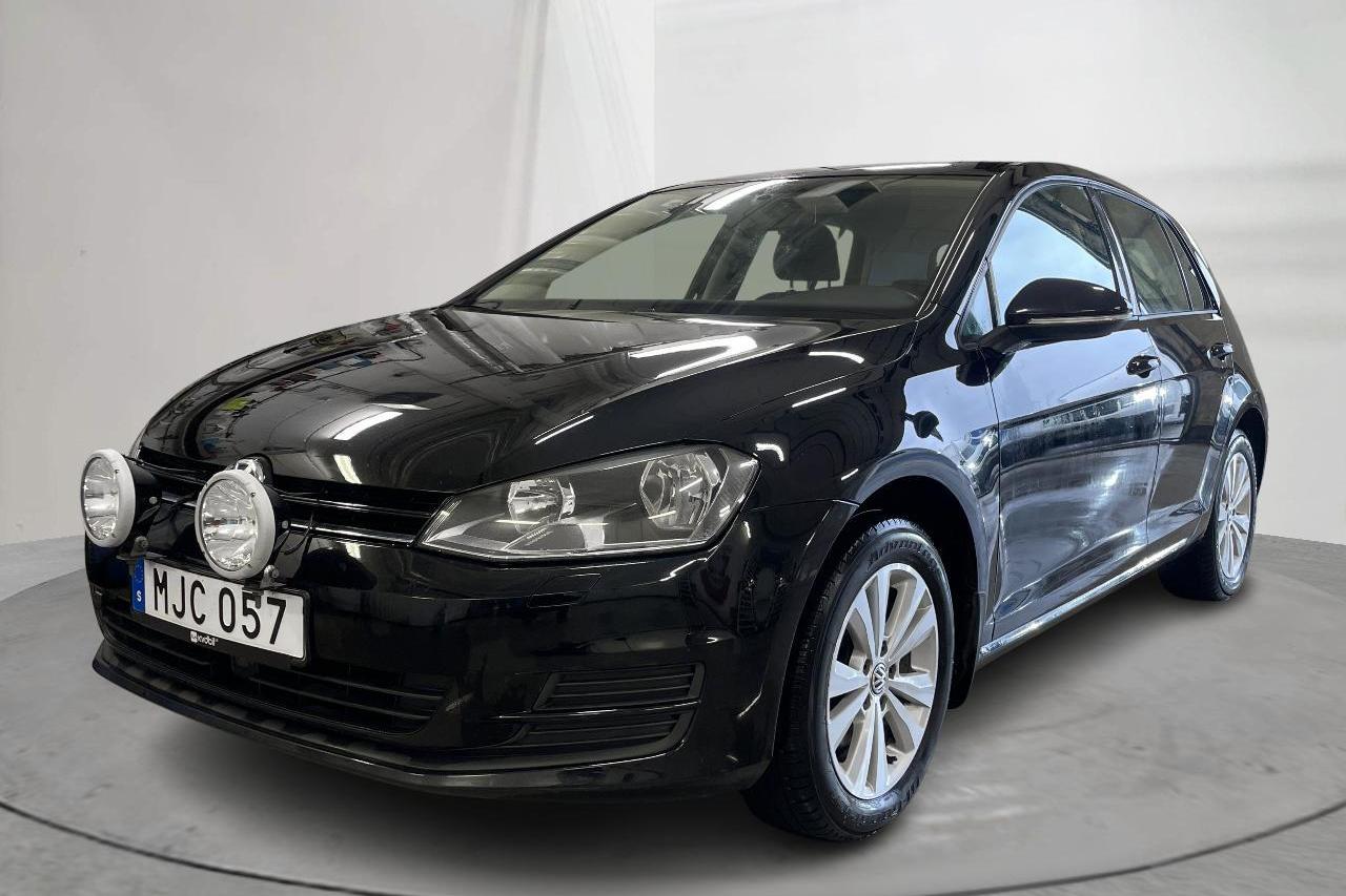 VW Golf VII 1.6 TDI BlueMotion Technology 5dr 4Motion (105hk) - 127 340 km - Manualna - czarny - 2014