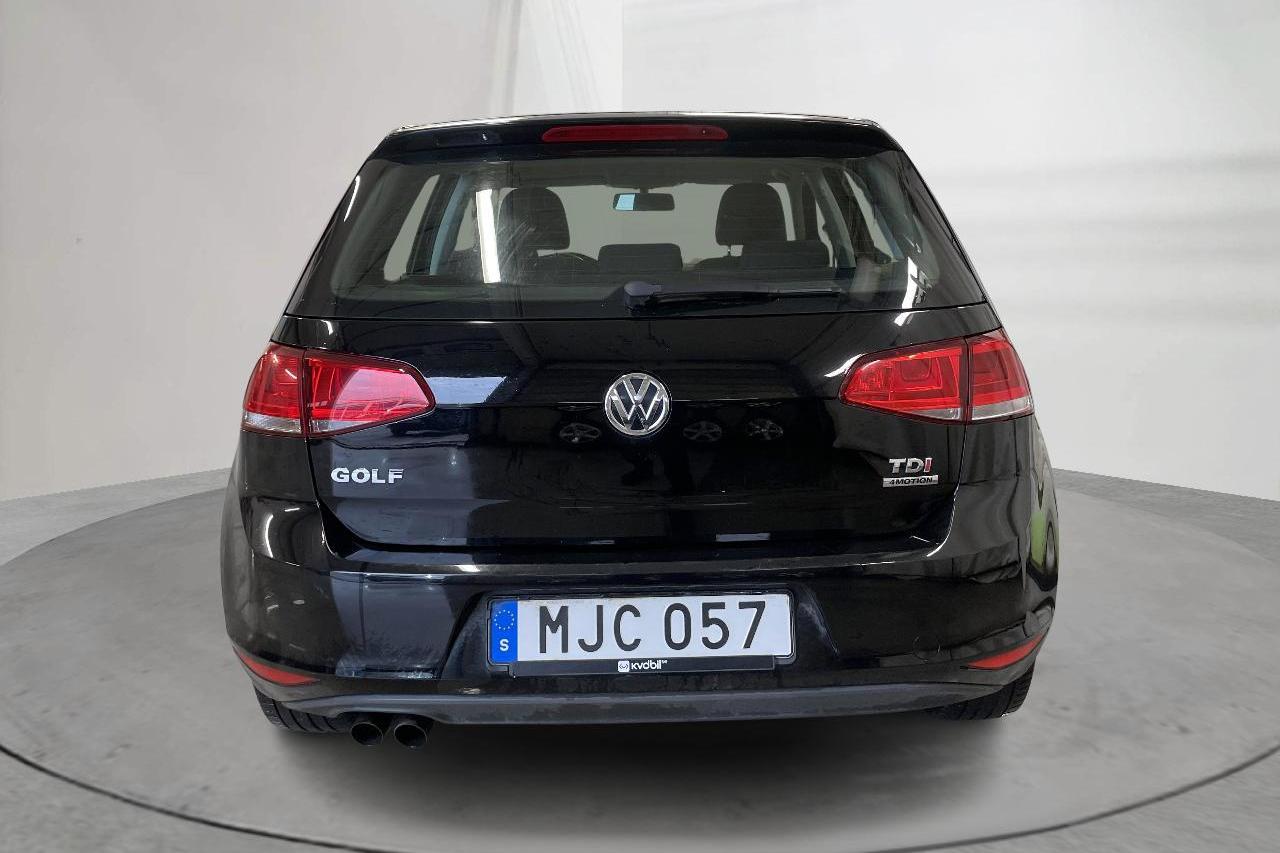 VW Golf VII 1.6 TDI BlueMotion Technology 5dr 4Motion (105hk) - 12 734 mil - Manuell - svart - 2014