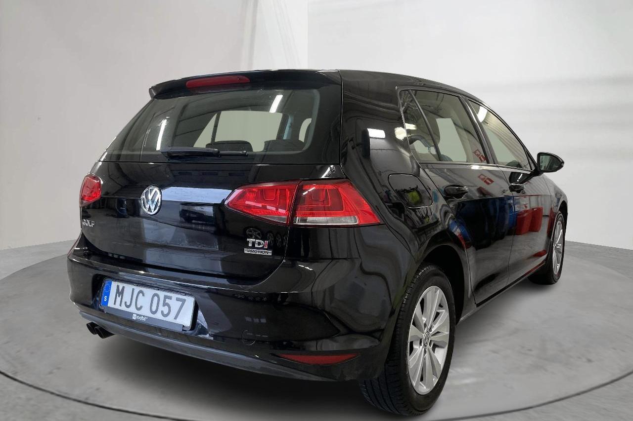 VW Golf VII 1.6 TDI BlueMotion Technology 5dr 4Motion (105hk) - 12 734 mil - Manuell - svart - 2014