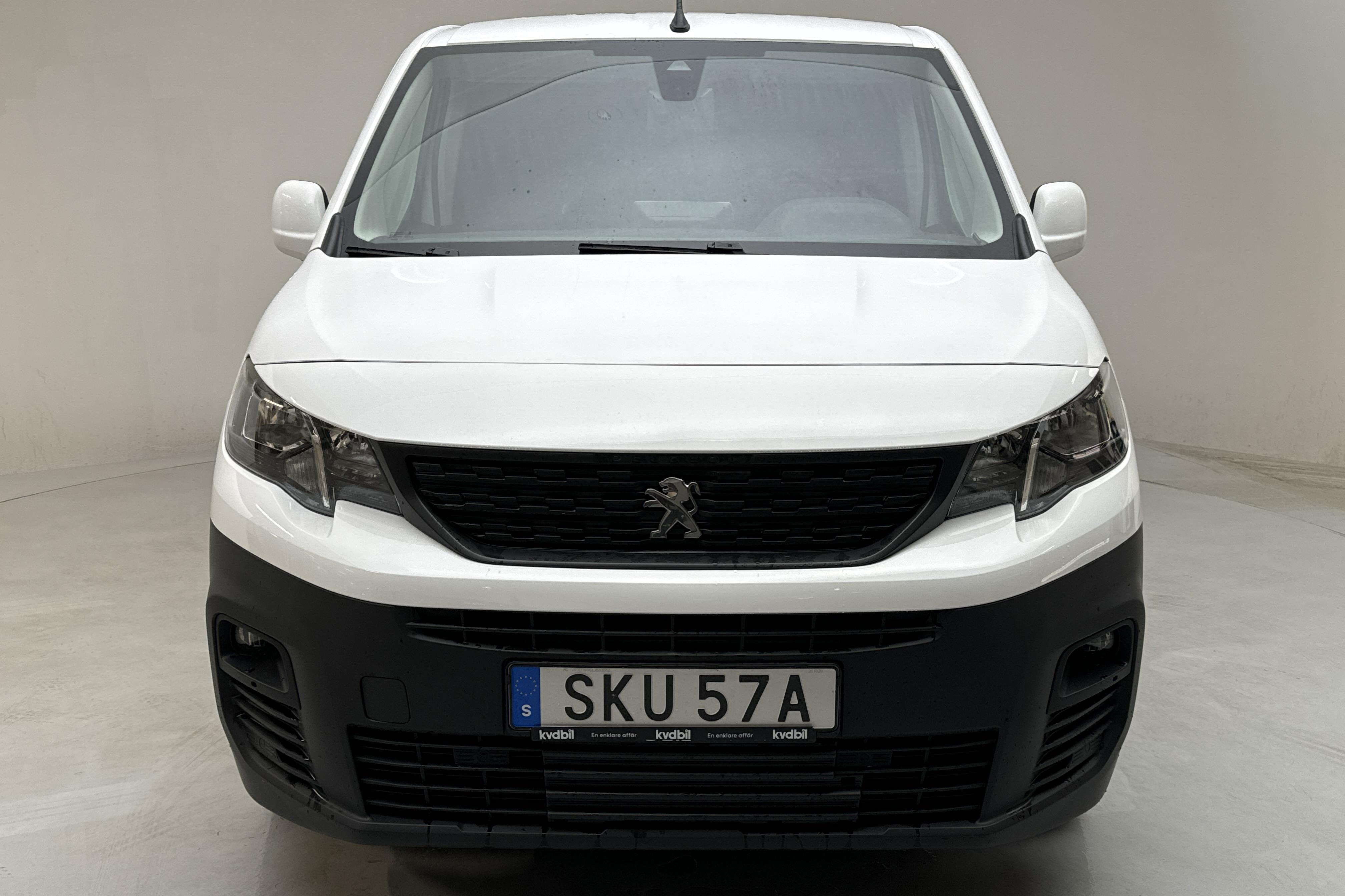 Peugeot Partner 1.5 HDI Skåp (100hk) - 7 479 mil - Manuell - vit - 2020