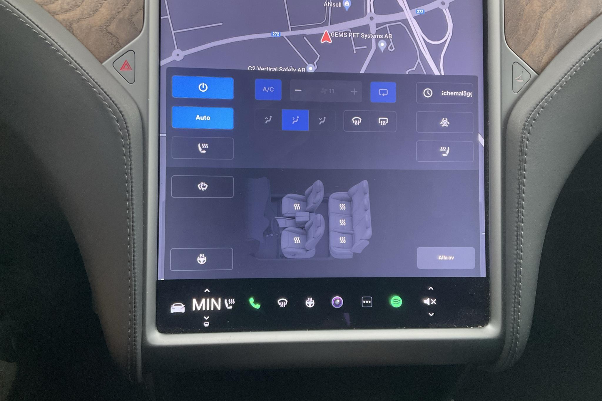 Tesla Model S 100D - 16 794 mil - Automat - grå - 2019