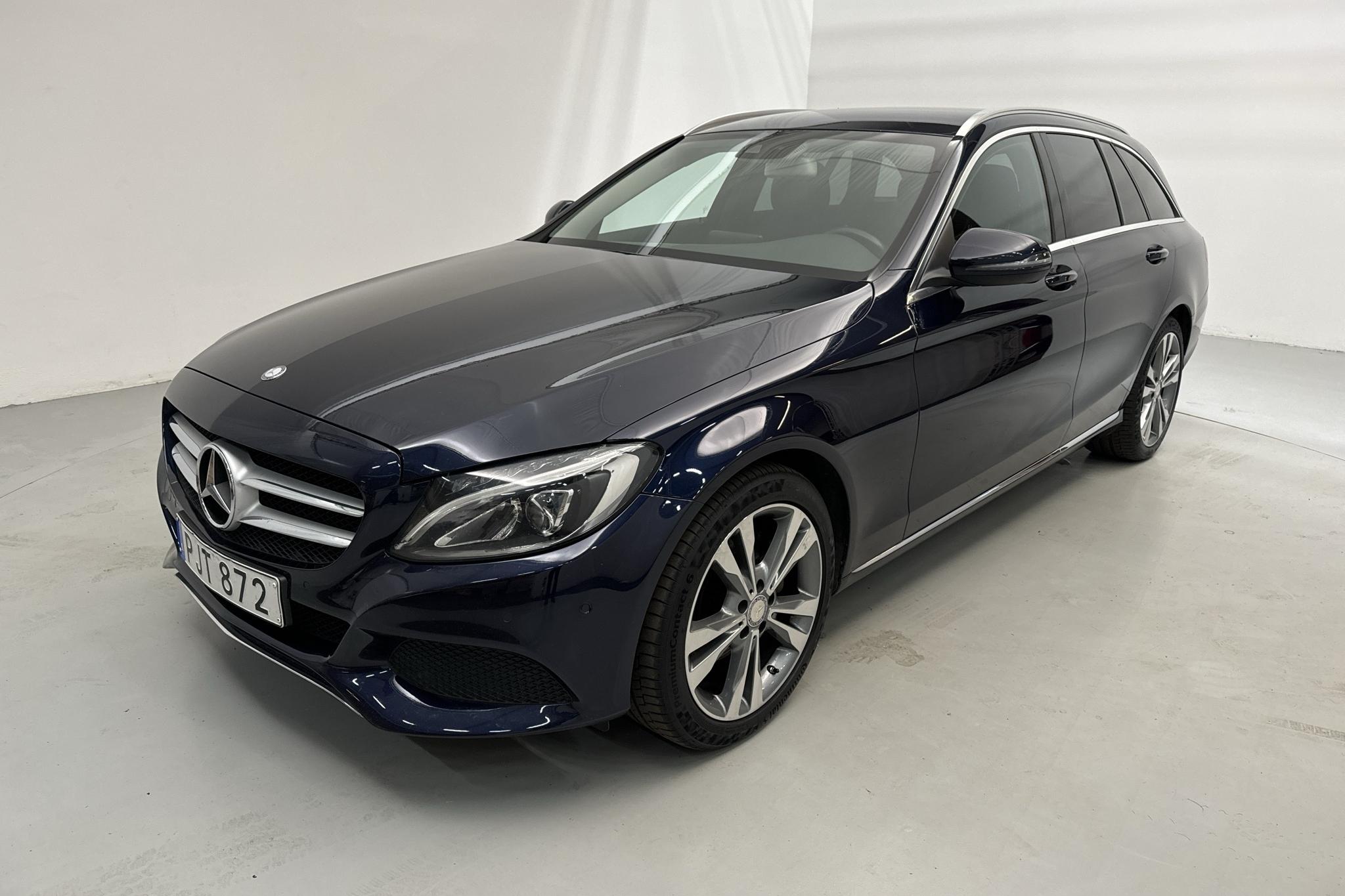 Mercedes C 220 d Kombi S205 (170hk) - 87 770 km - Automatic - Dark Blue - 2017