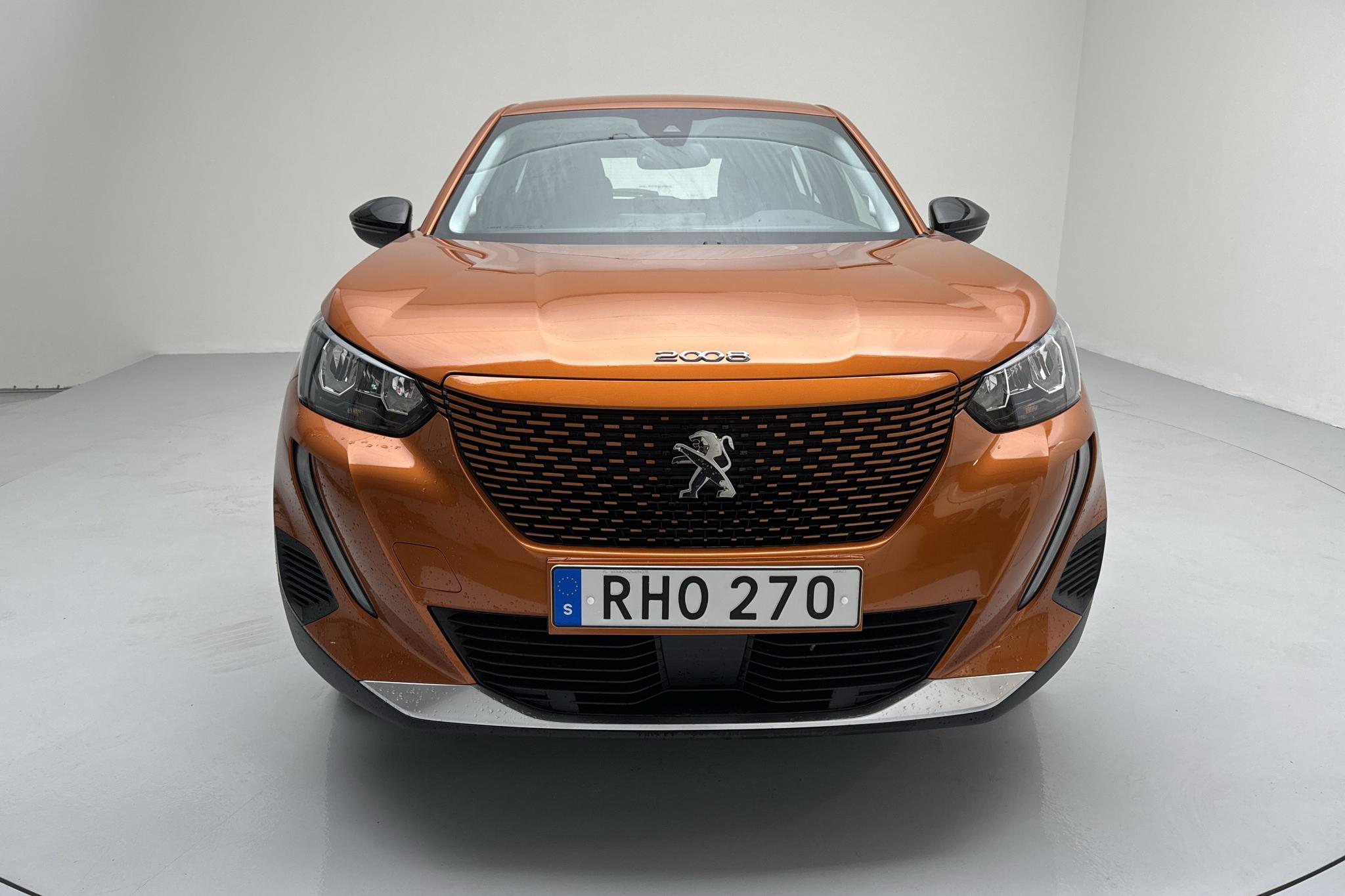 Peugeot e-2008 50 kWh (136hk) - 10 820 km - Automatic - orange - 2022