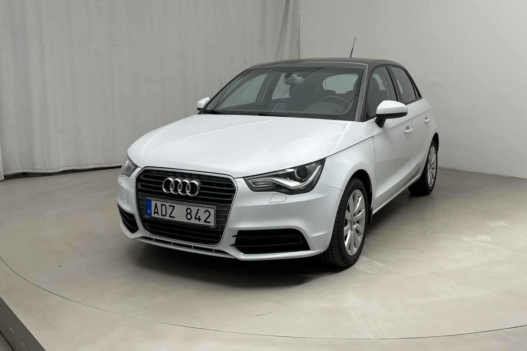 Audi A1 1.2 TFSI Sportback (86hk) - 138 650 km - Manual - white - 2014