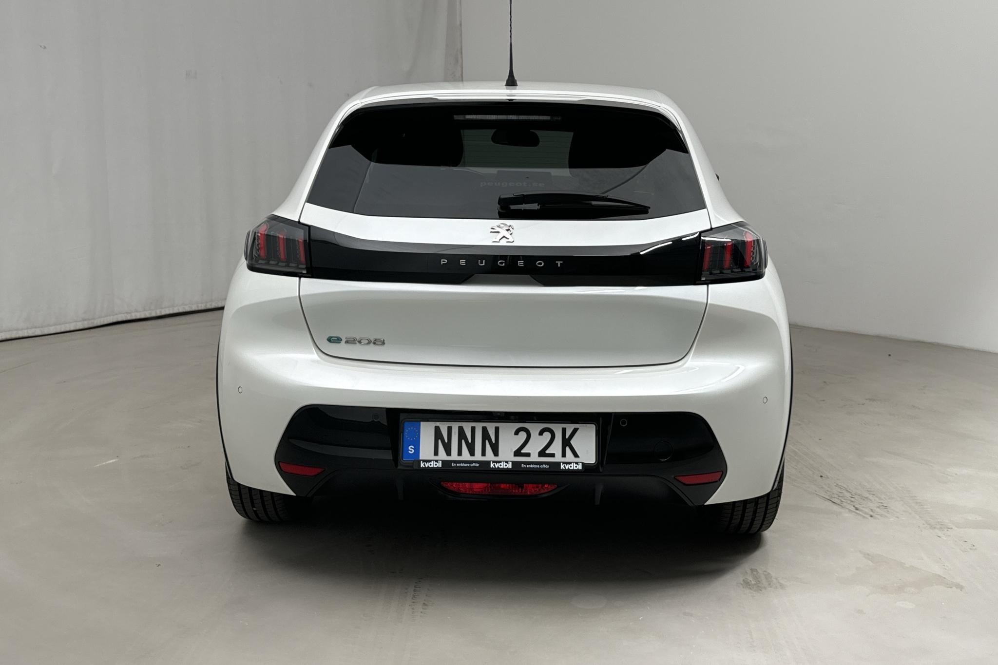 Peugeot e-208 50 kWh 5dr (136hk) - 24 950 km - Automaattinen - valkoinen - 2022