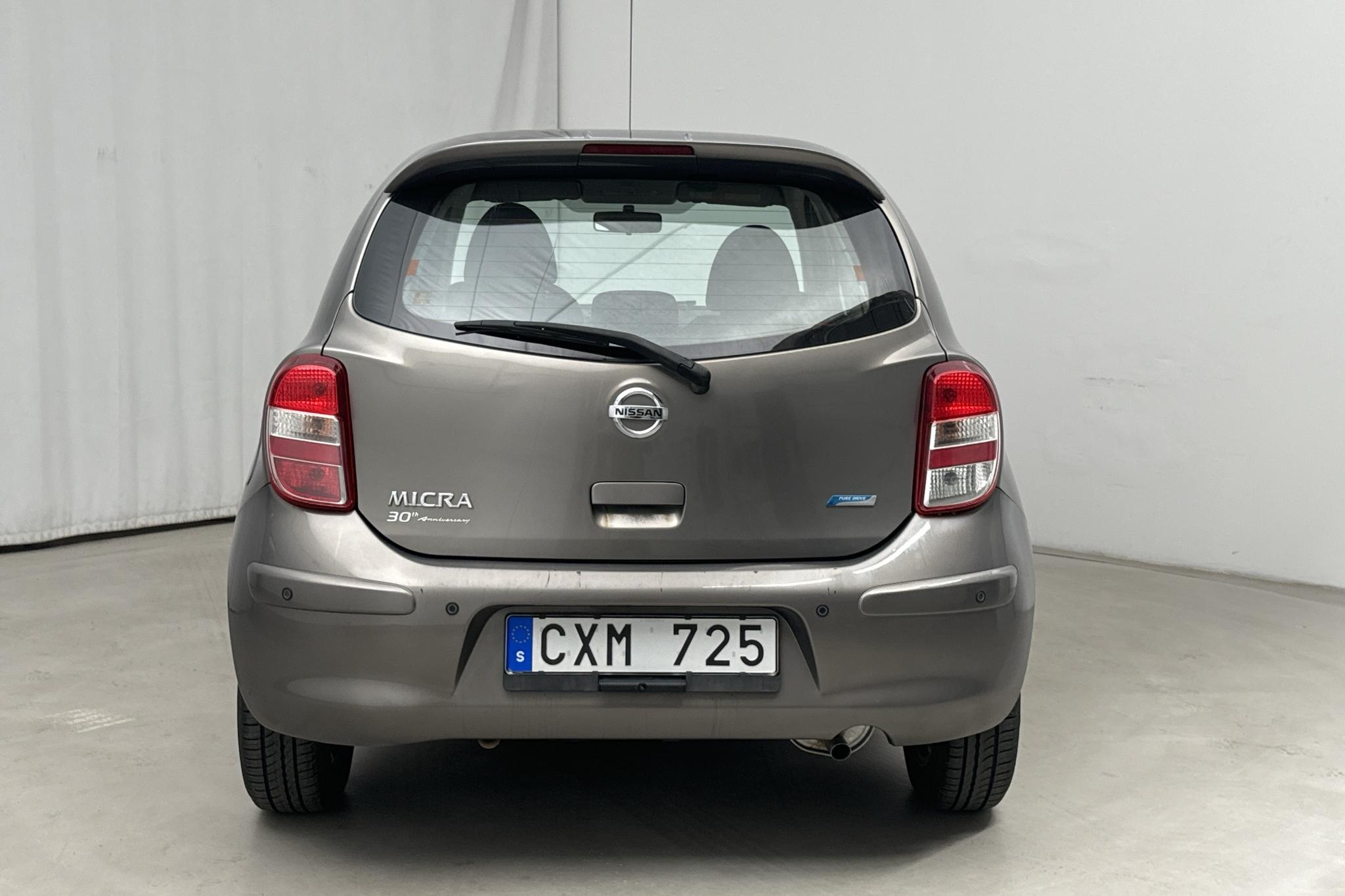 Nissan Micra 1.2 5dr (80hk) - 225 040 km - Manual - gray - 2013