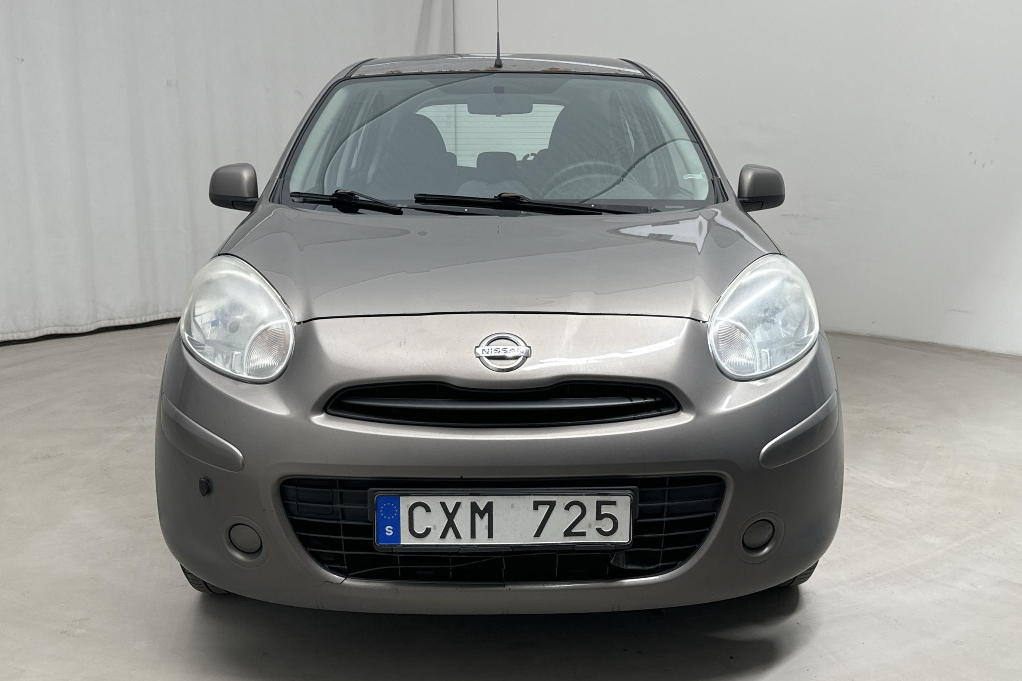 Nissan Micra 1.2 5dr (80hk) - 225 040 km - Manualna - szary - 2013