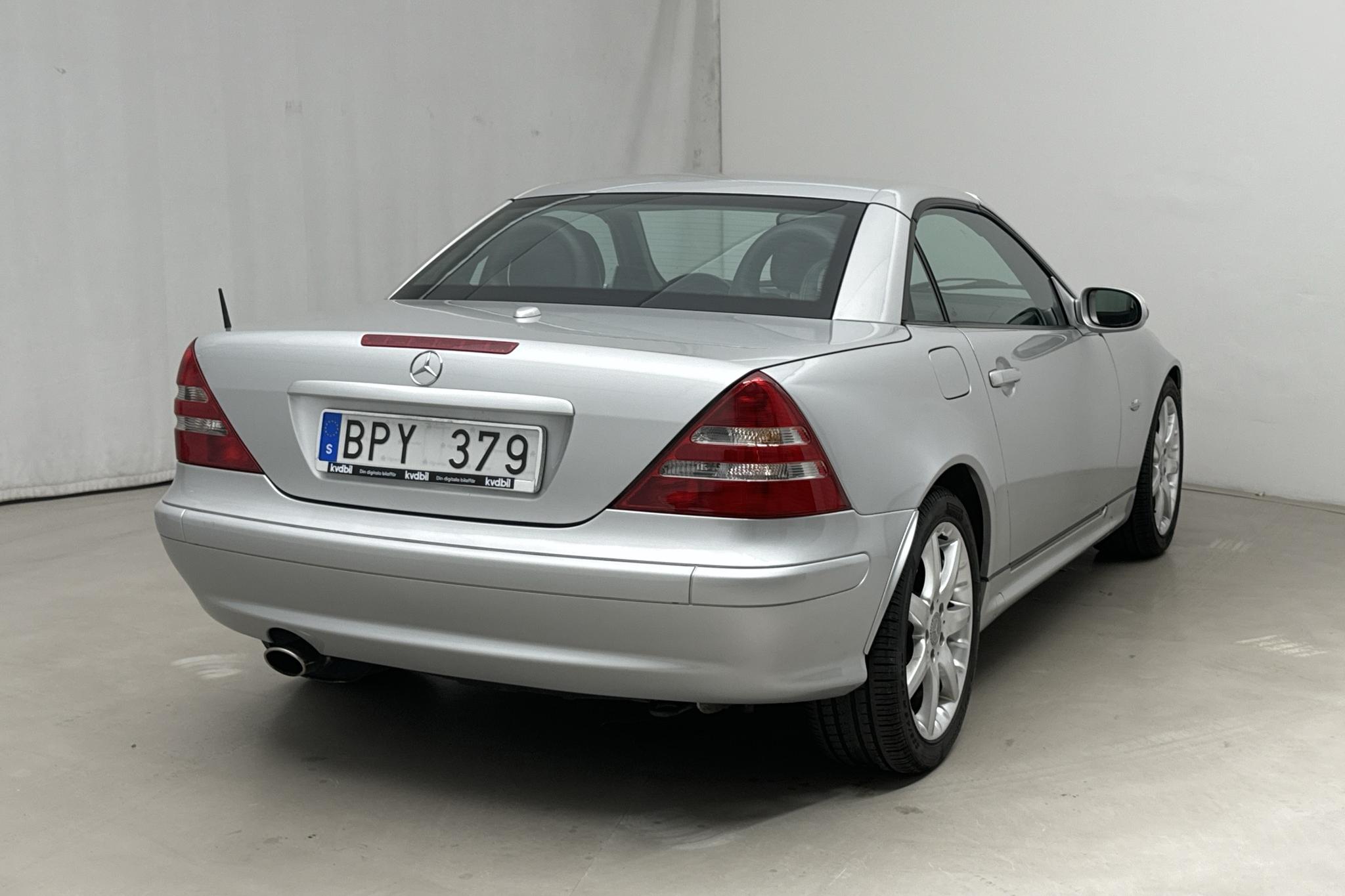 Mercedes SLK 320 R170 (218hk) - 115 040 km - Automatyczna - srebro - 2003