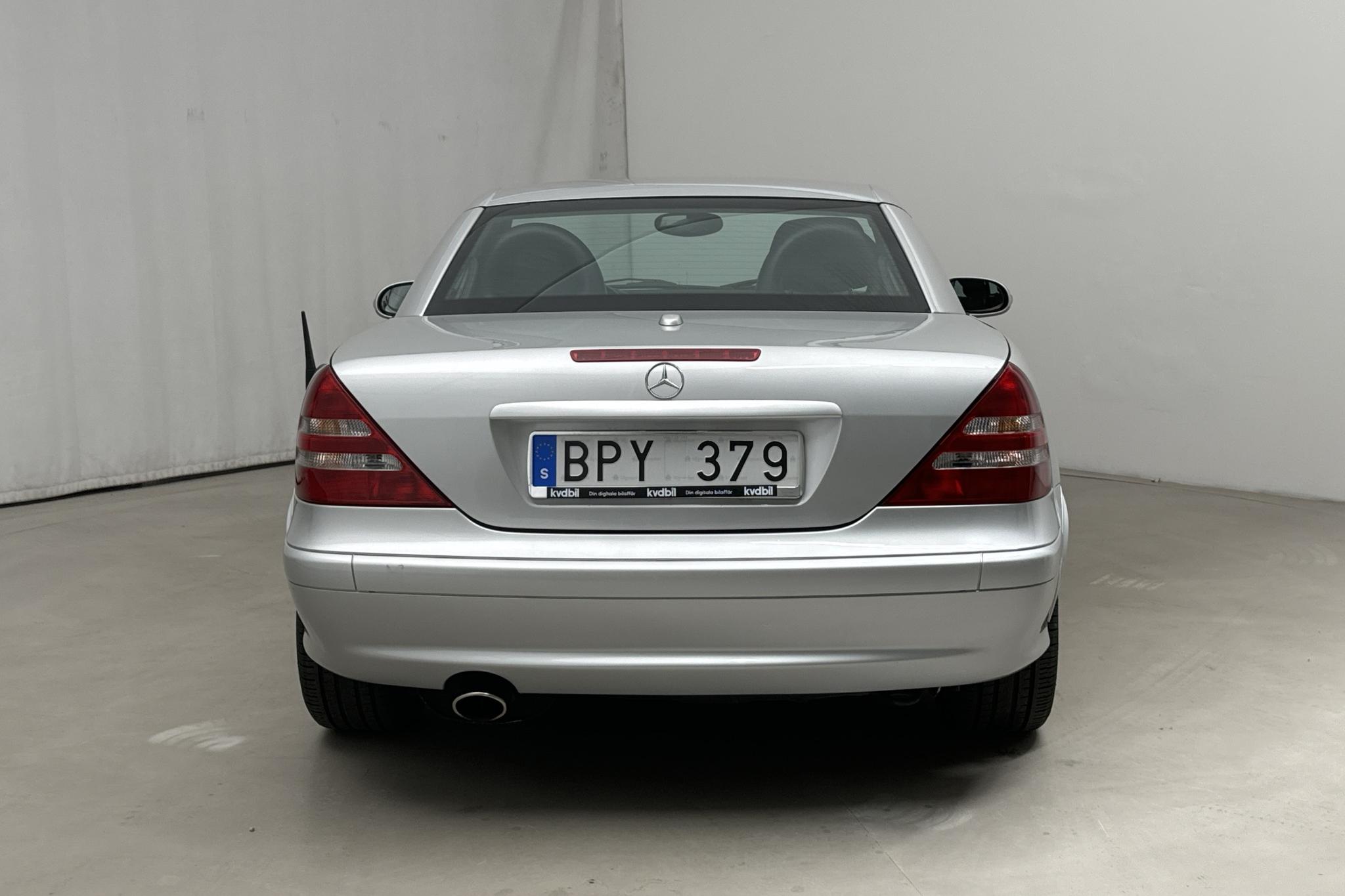 Mercedes SLK 320 R170 (218hk) - 115 040 km - Automatyczna - srebro - 2003