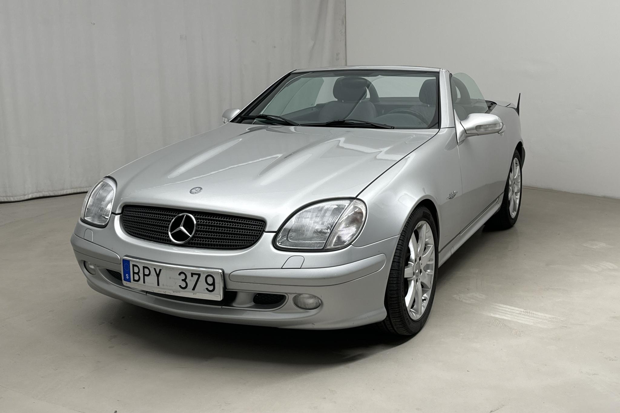 Mercedes SLK 320 R170 (218hk) - 115 040 km - Automatyczna - srebro - 2003