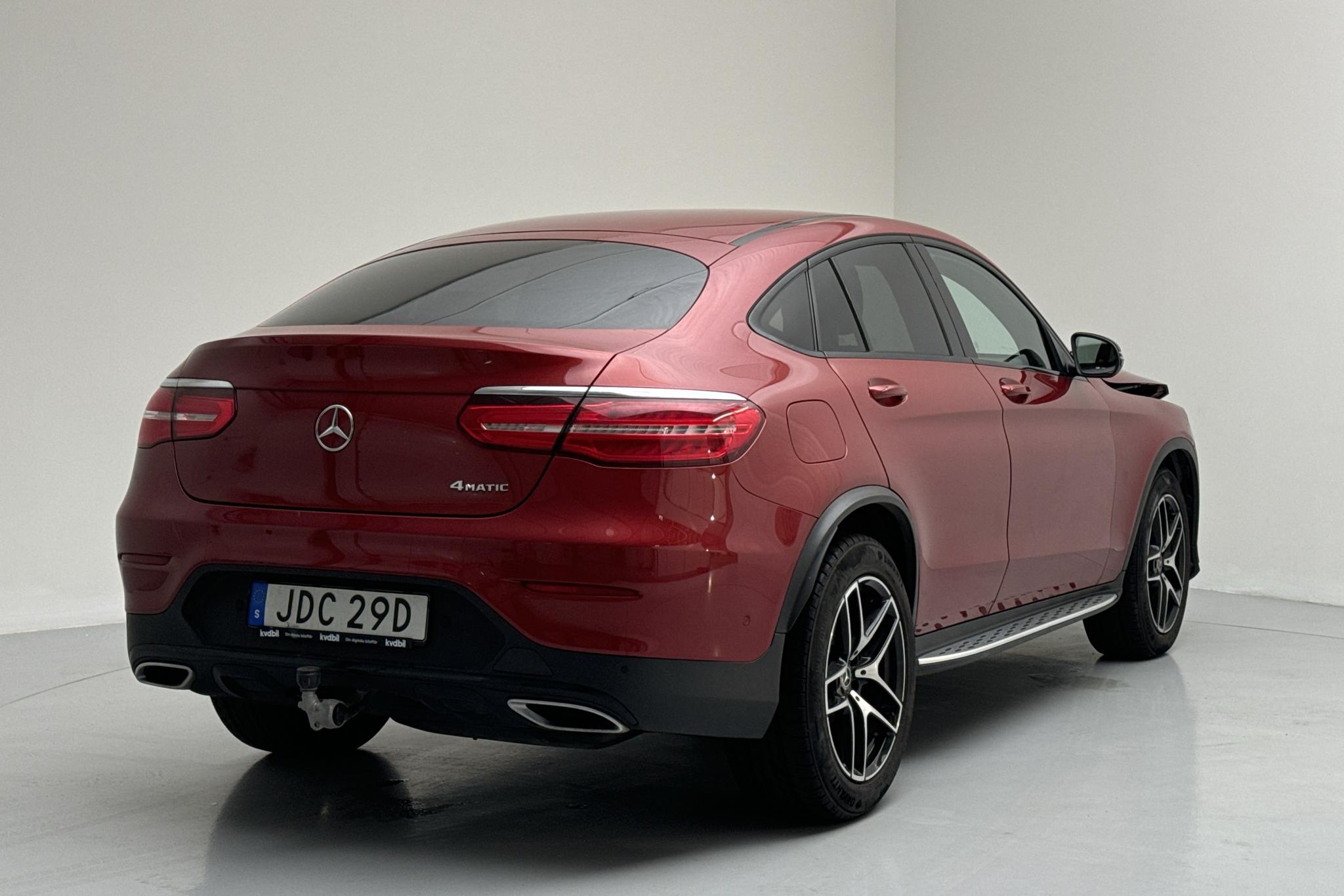 Mercedes GLC 220 d 4MATIC Coupé C253 (170hk) - 19 790 km - Automaatne - punane - 2019