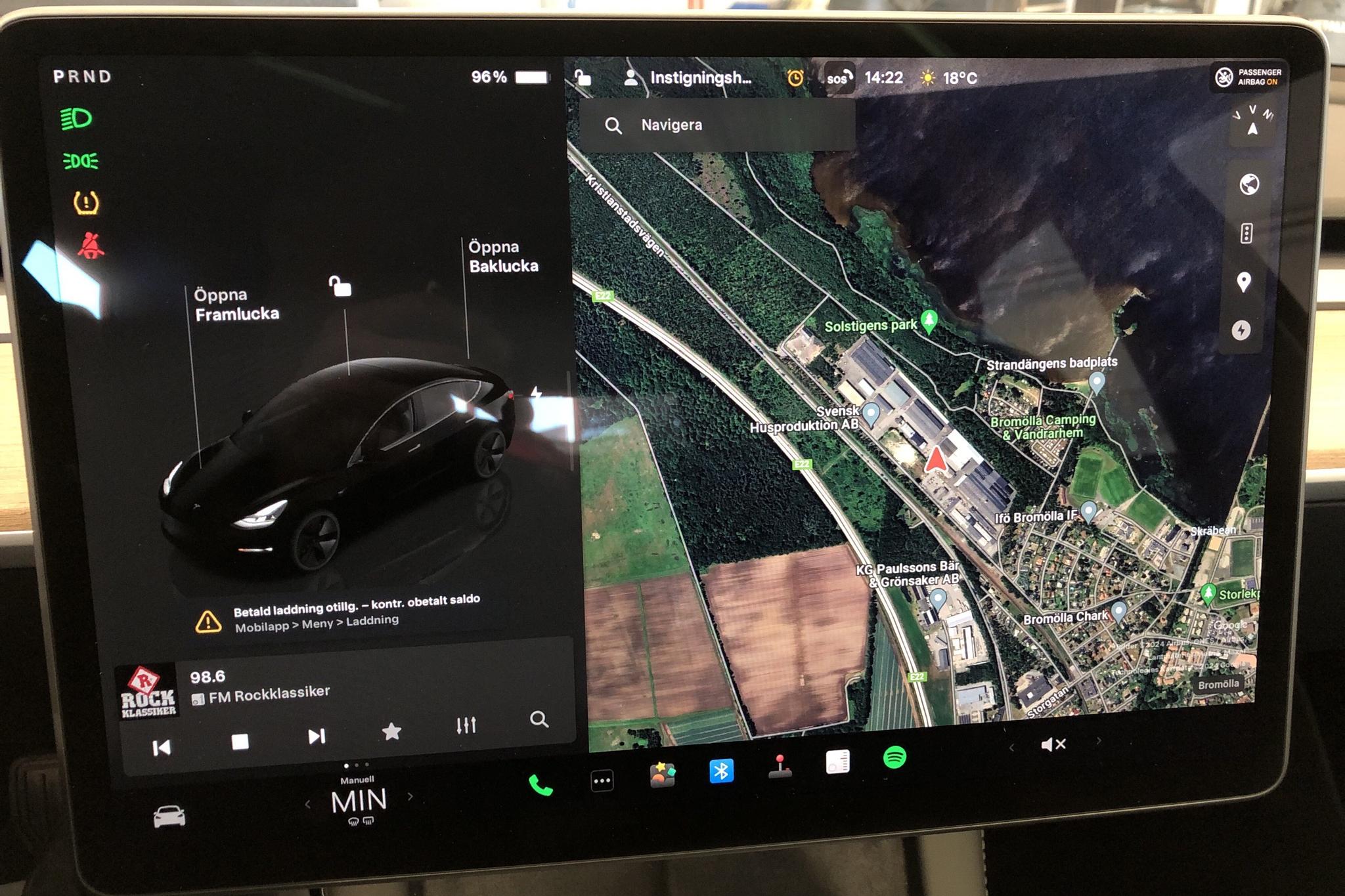 Tesla Model 3 Standard Range RWD - 46 840 km - Automaatne - must - 2023