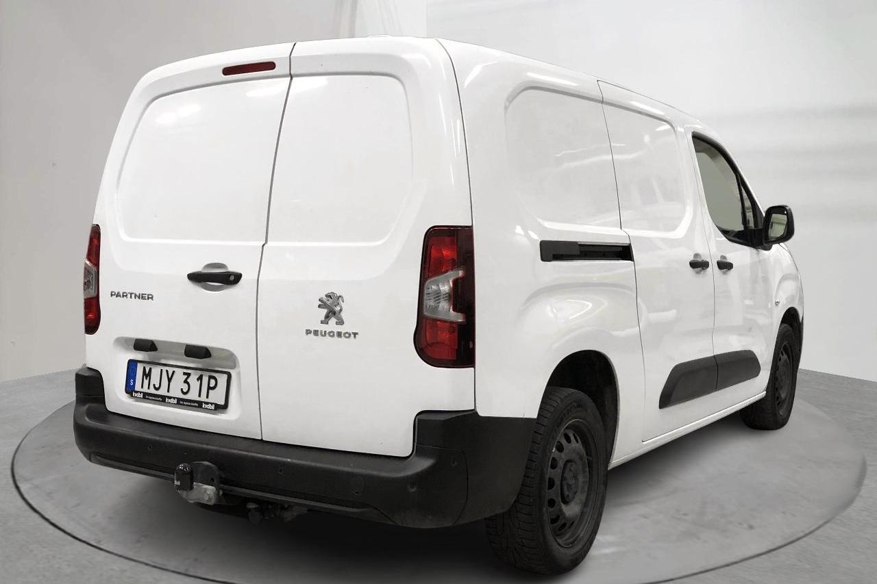 Peugeot Partner 1.5 HDI Skåp (100hk) - 73 960 km - Manualna - biały - 2021