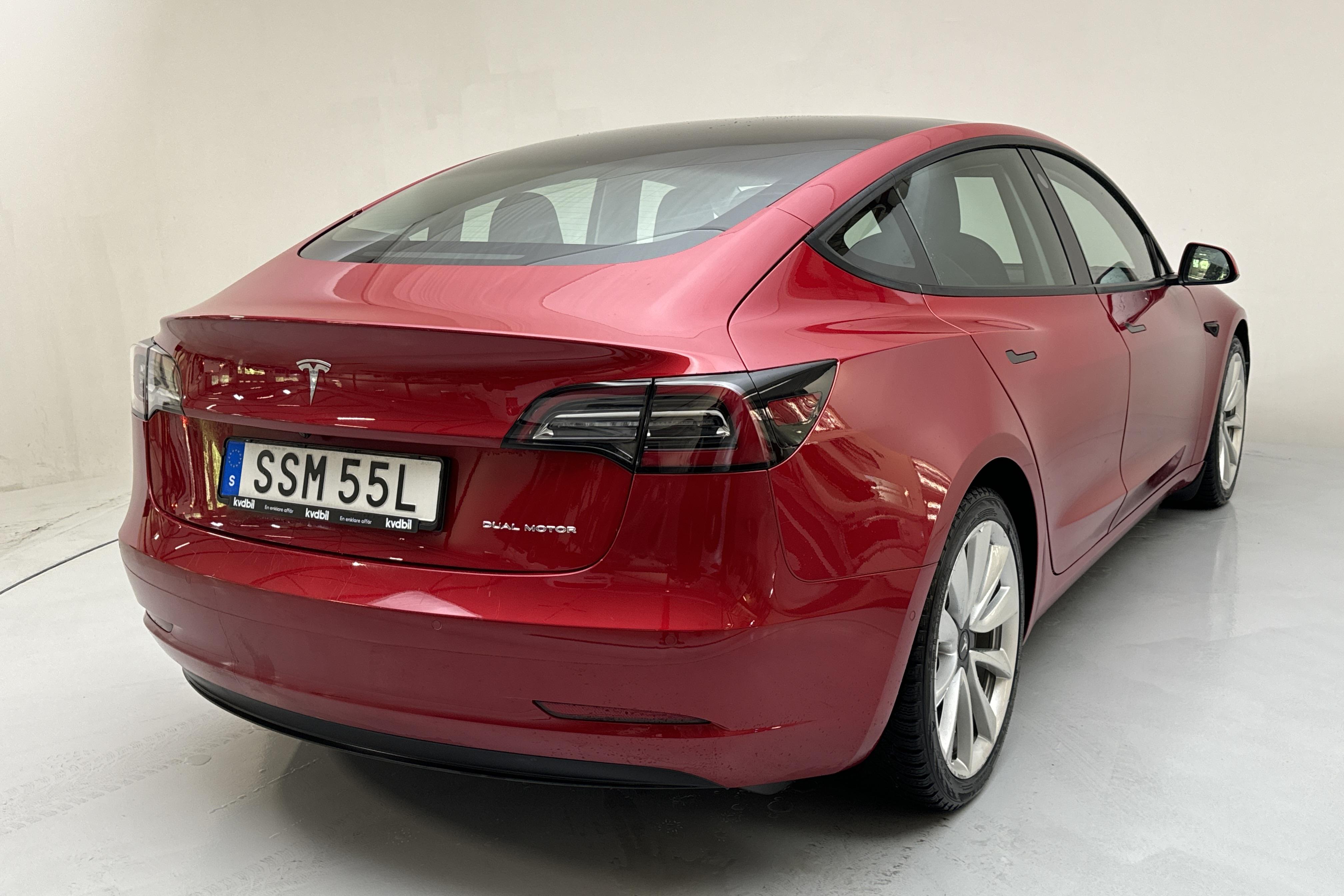 Tesla Model 3 Long Range Dual Motor AWD - 43 930 km - Automatyczna - czerwony - 2021