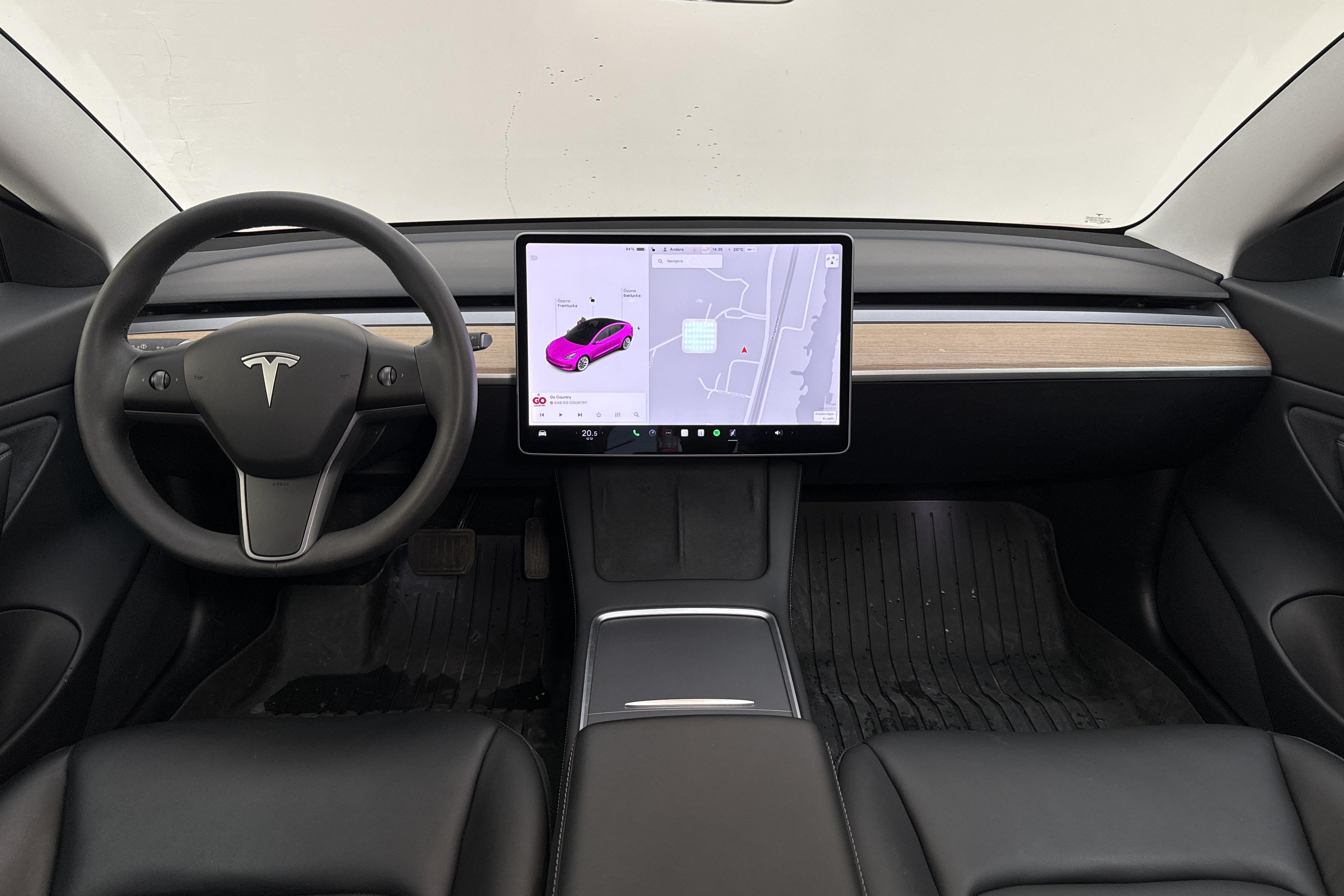 Tesla Model 3 Long Range Dual Motor AWD - 43 930 km - Automatyczna - czerwony - 2021