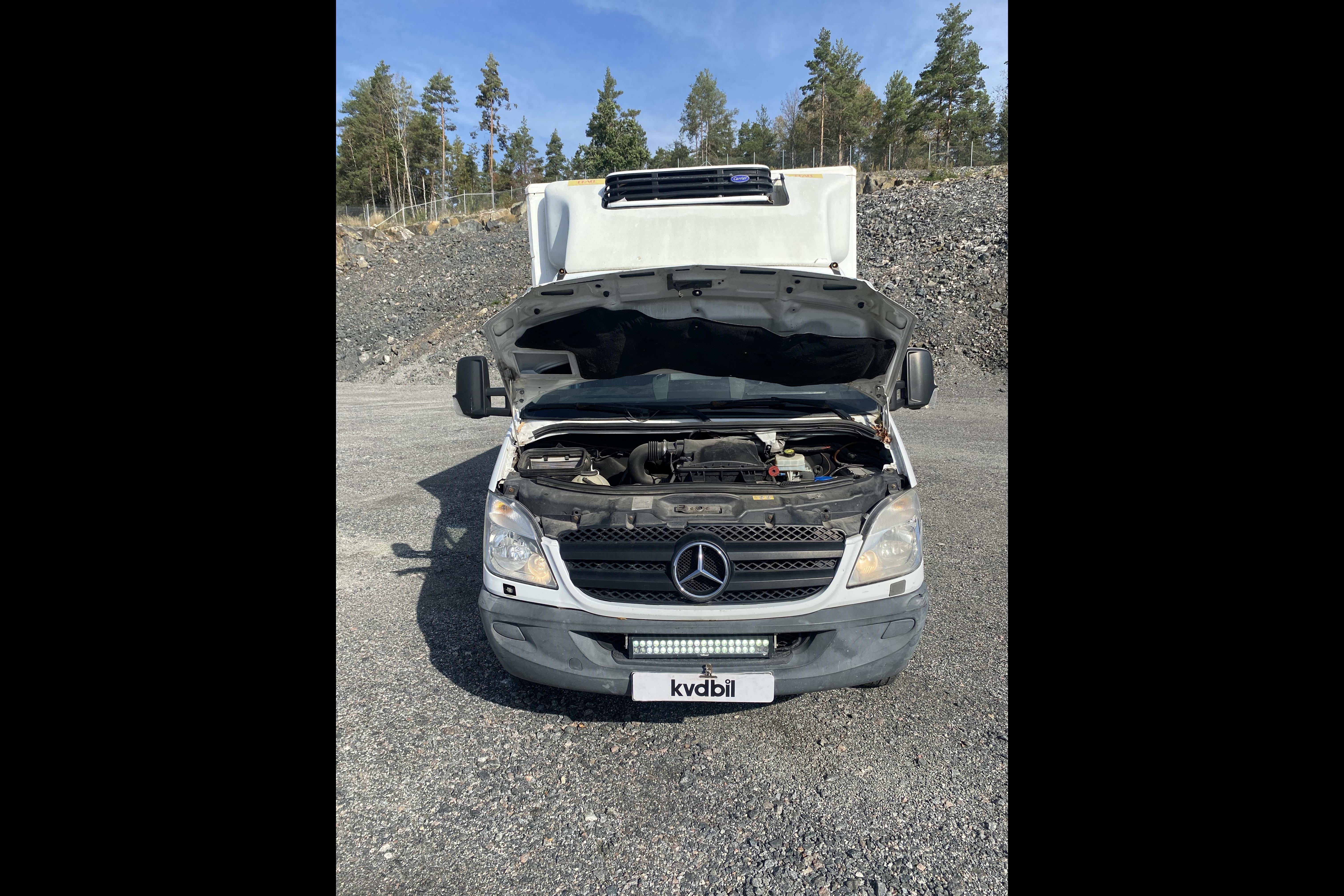 Mercedes Sprinter 519 CDI Pickup/Chassi (190hk) - 259 585 km - Automaattinen - valkoinen - 2012