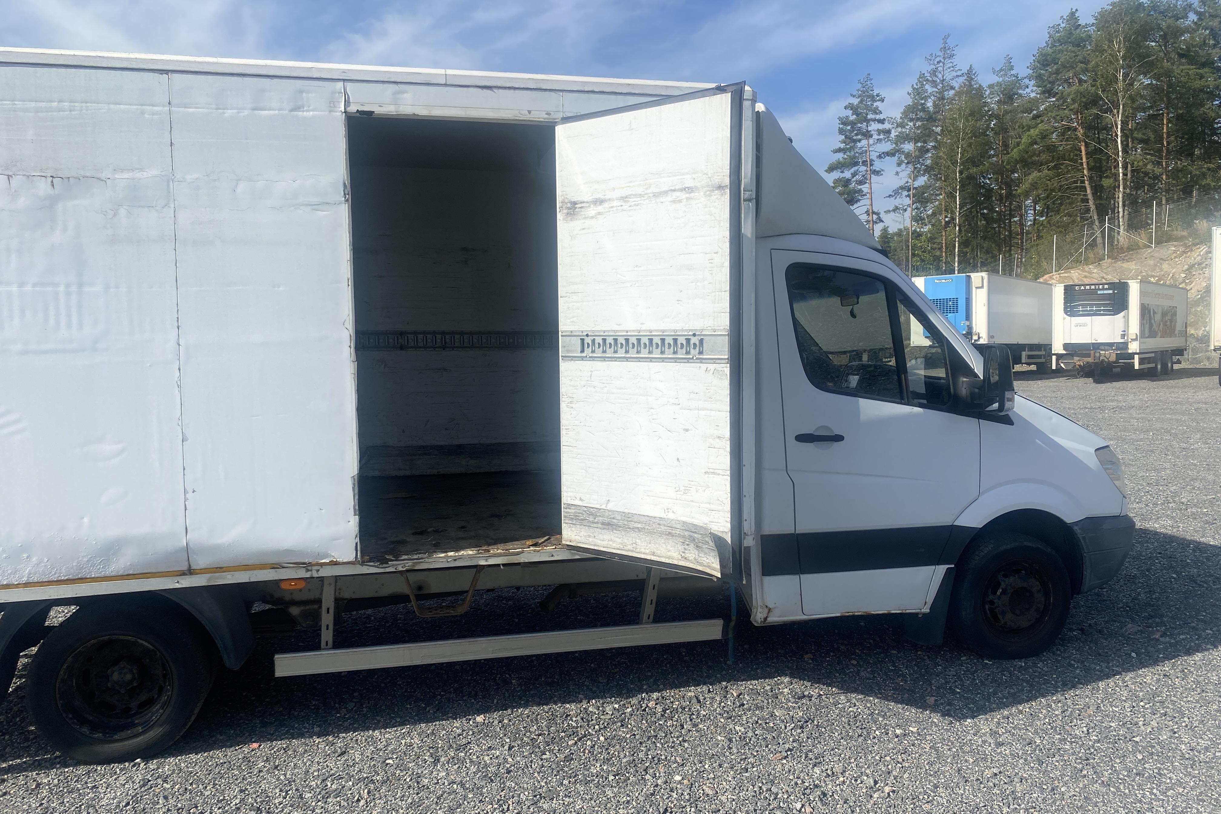 Mercedes Sprinter 519 CDI Pickup/Chassi (190hk) - 259 585 km - Automat - vit - 2012