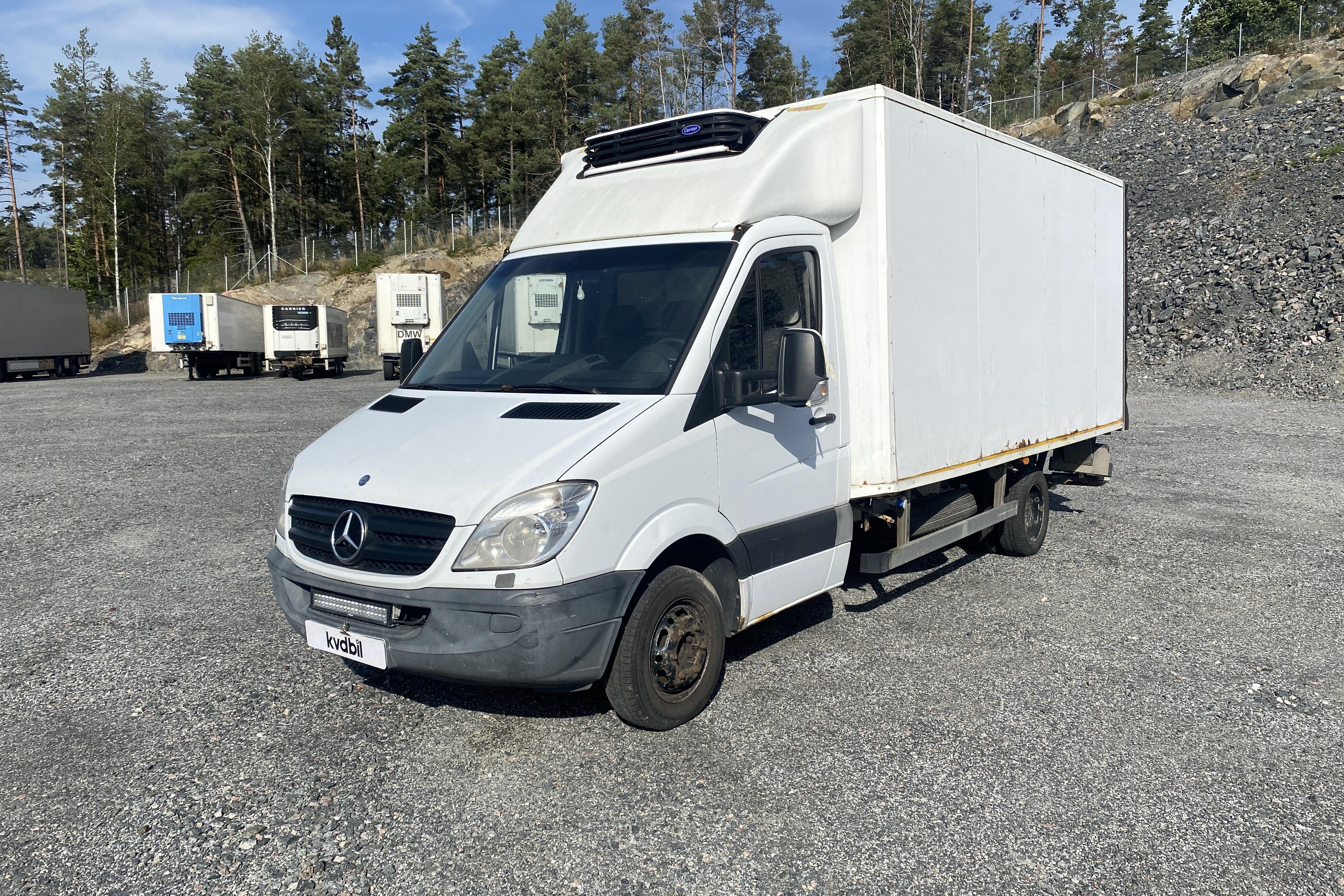 Mercedes Sprinter 519 CDI Pickup/Chassi (190hk) - 259 585 km - Automaattinen - valkoinen - 2012