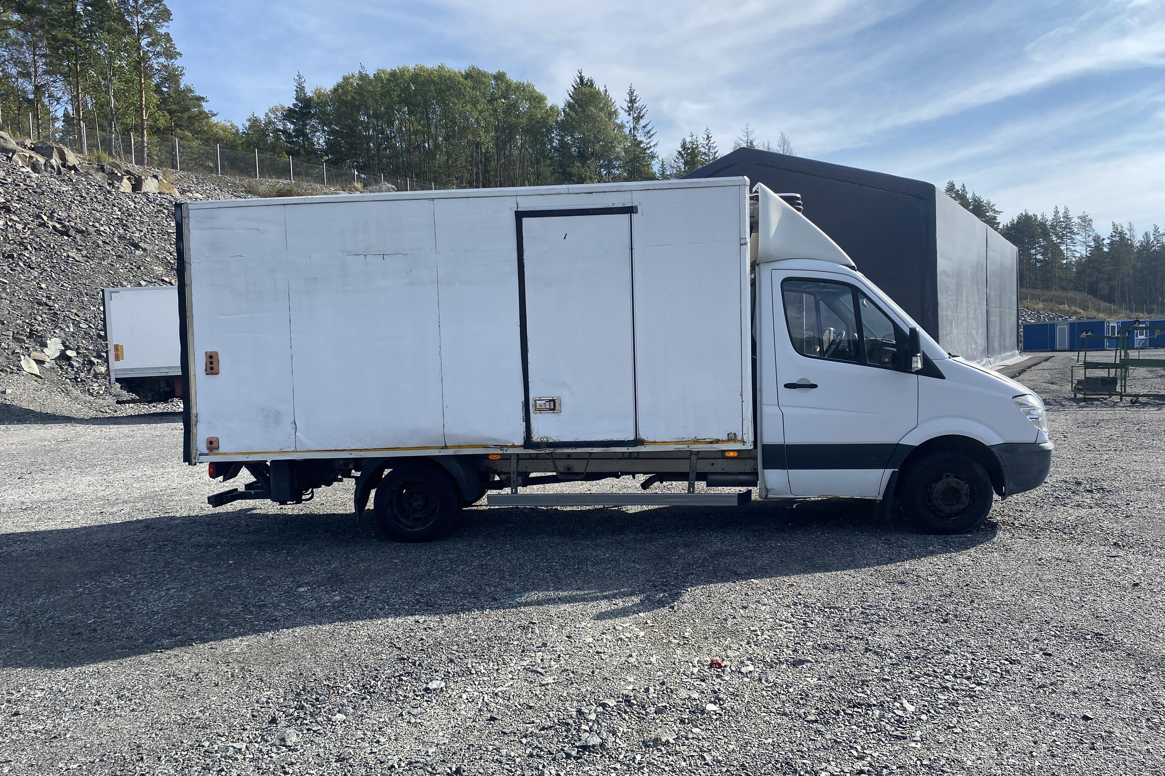 Mercedes Sprinter 519 CDI Pickup/Chassi (190hk) - 259 585 km - Automat - vit - 2012