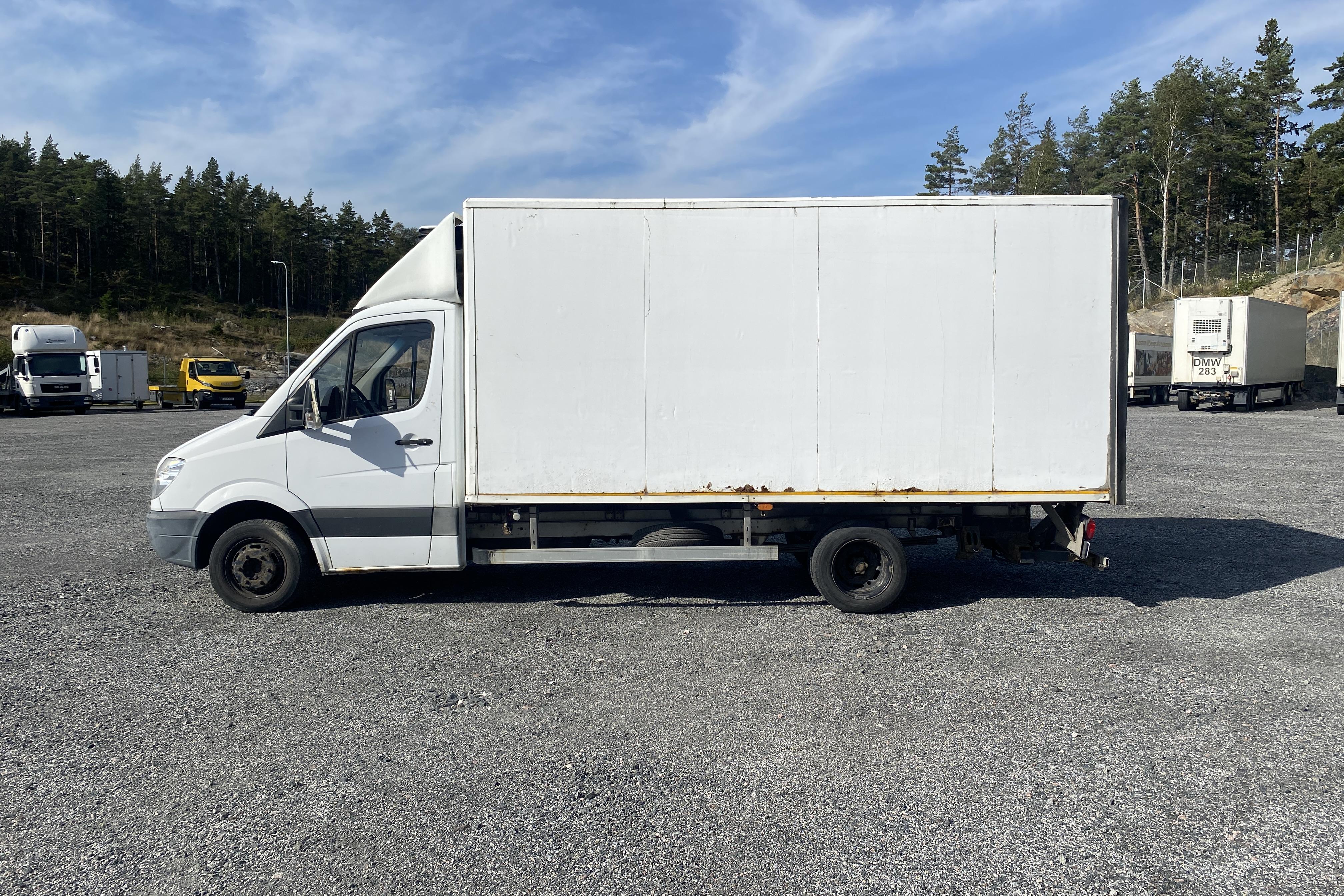 Mercedes Sprinter 519 CDI Pickup/Chassi (190hk) - 259 585 km - Automatic - white - 2012