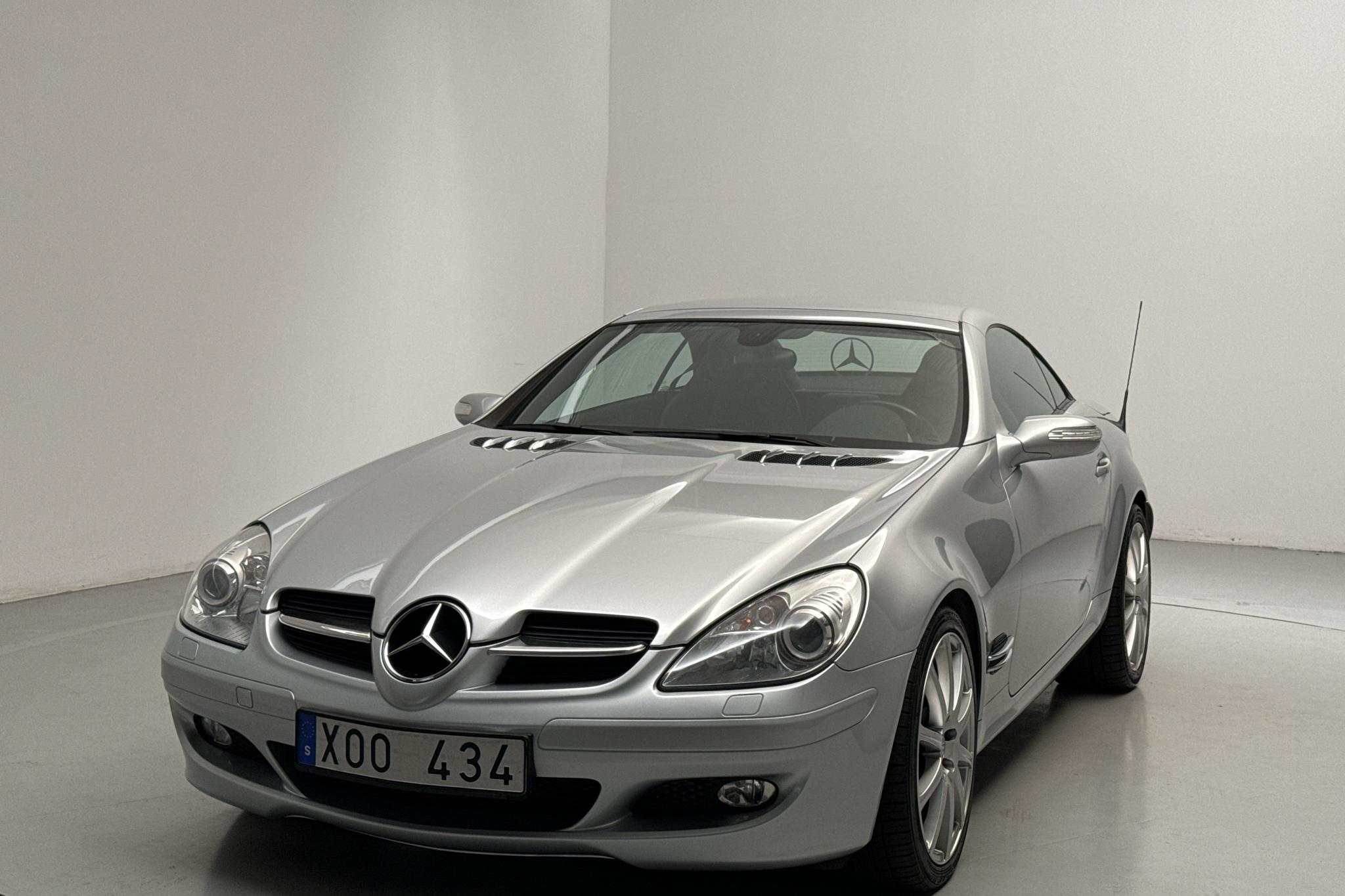 Mercedes SLK 350 R171 (272hk) - 78 200 km - Manualna - srebro - 2005