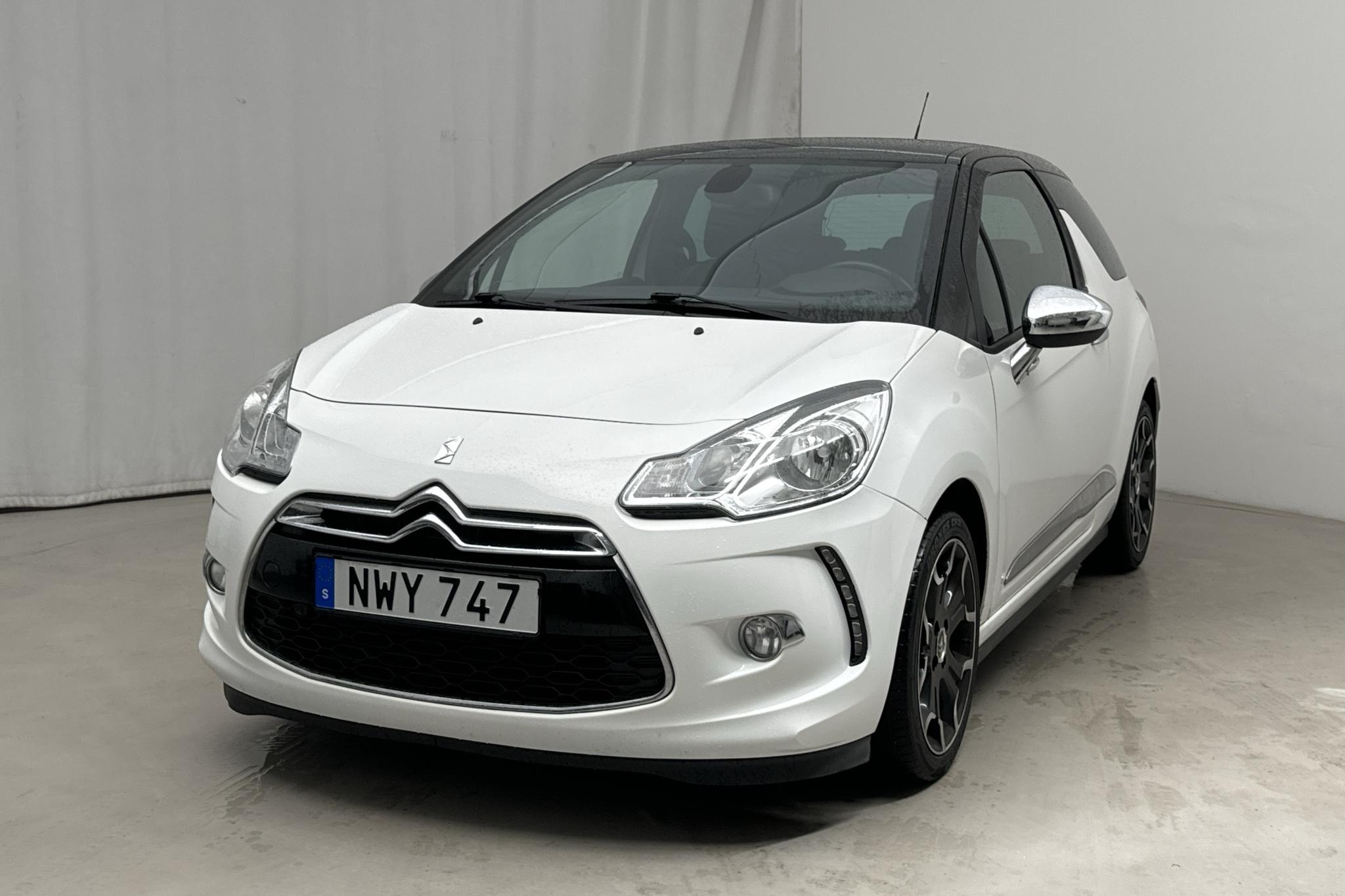 Citroen DS3 1.6 e-HDi (90hk) - 15 158 mil - Manuell - vit - 2013