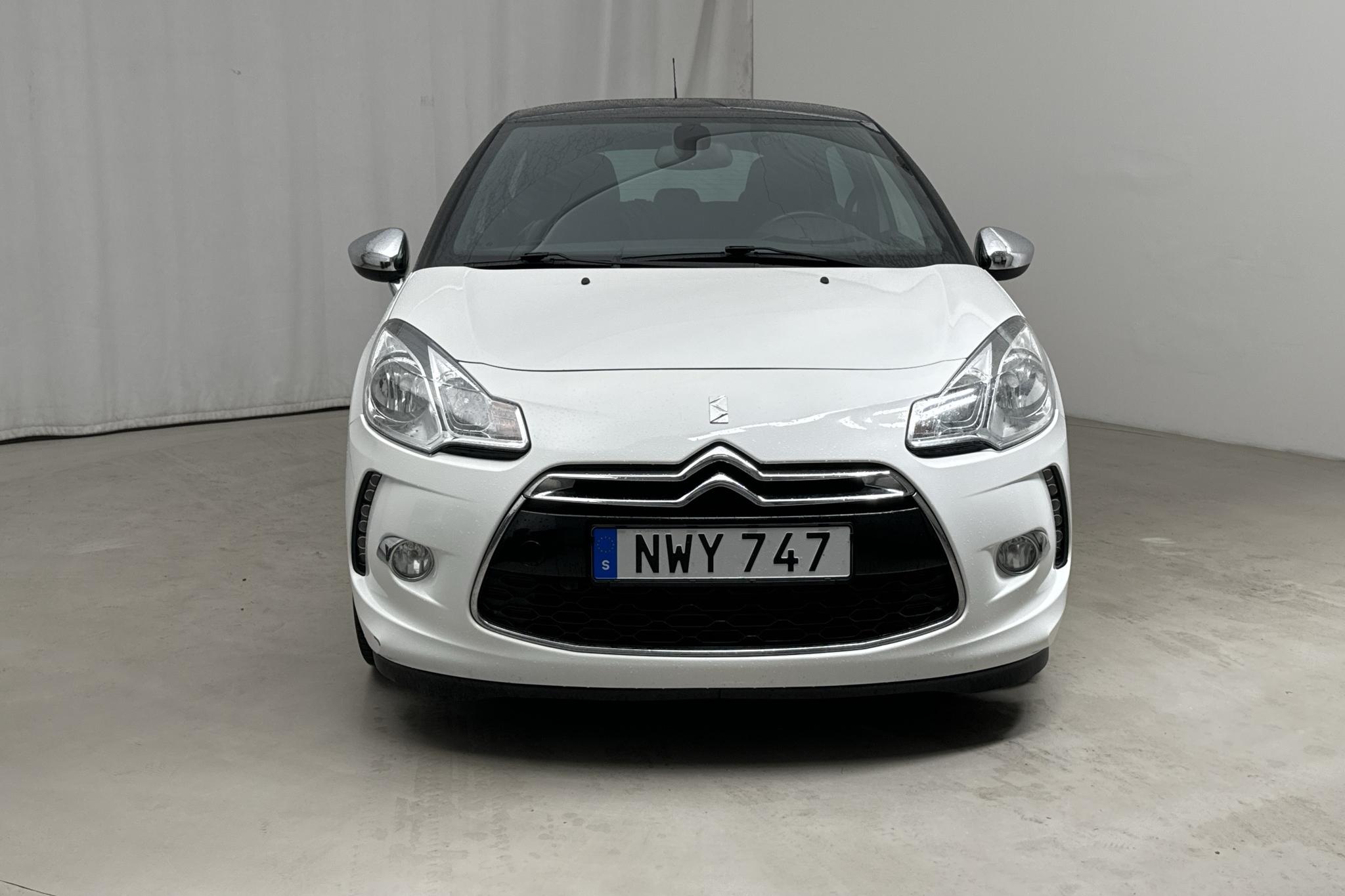 Citroen DS3 1.6 e-HDi (90hk) - 151 580 km - Manual - white - 2013