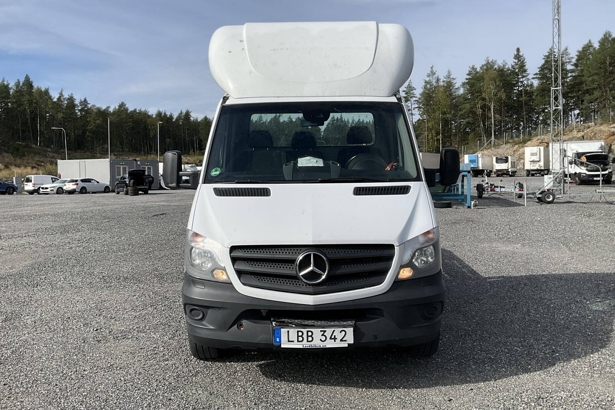 Mercedes Sprinter 316 CDI Pickup (163hk) - 16 787 mil - Automat - vit - 2016