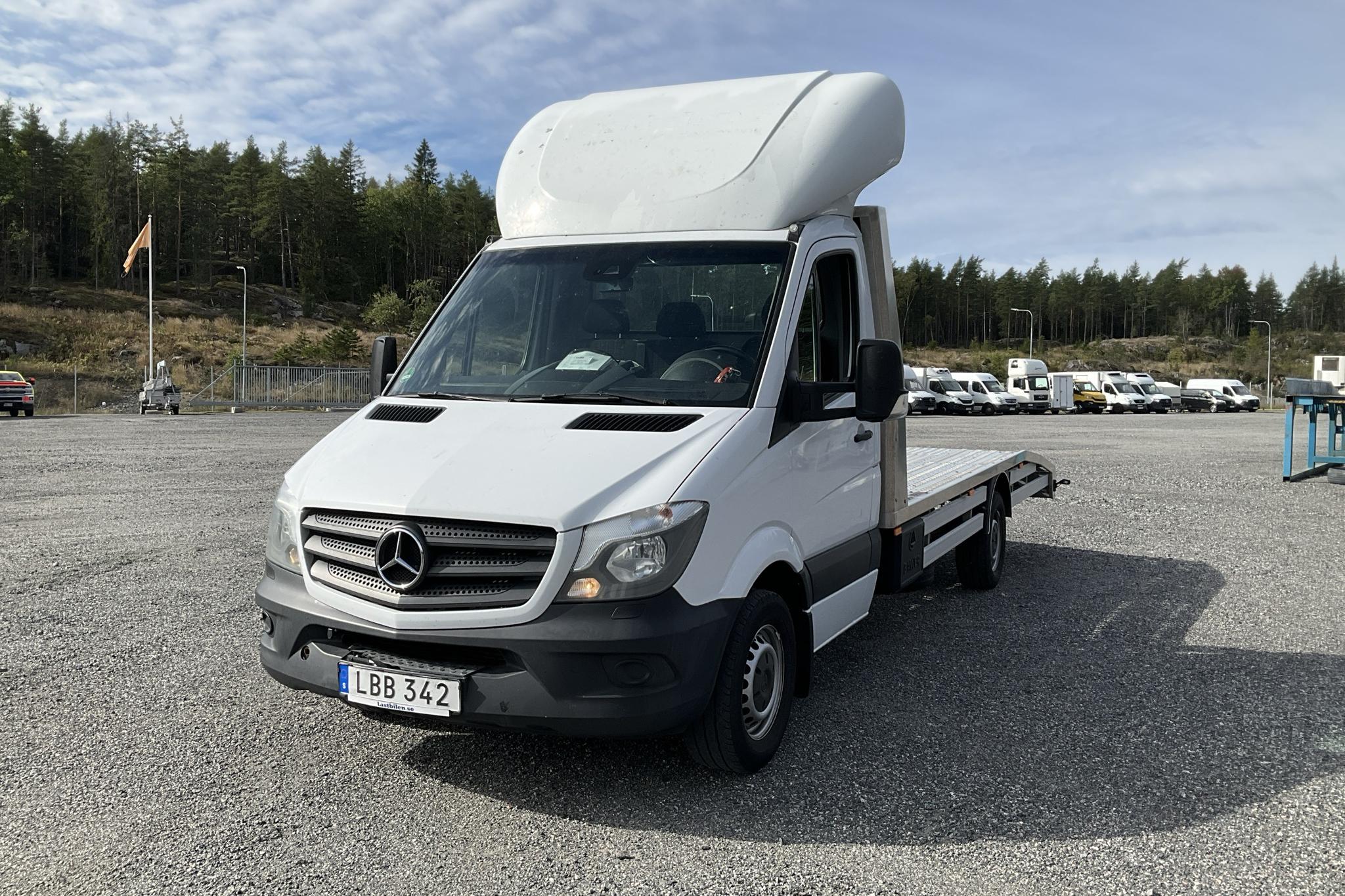 Mercedes Sprinter 316 CDI Pickup (163hk) - 167 870 km - Automaattinen - valkoinen - 2016