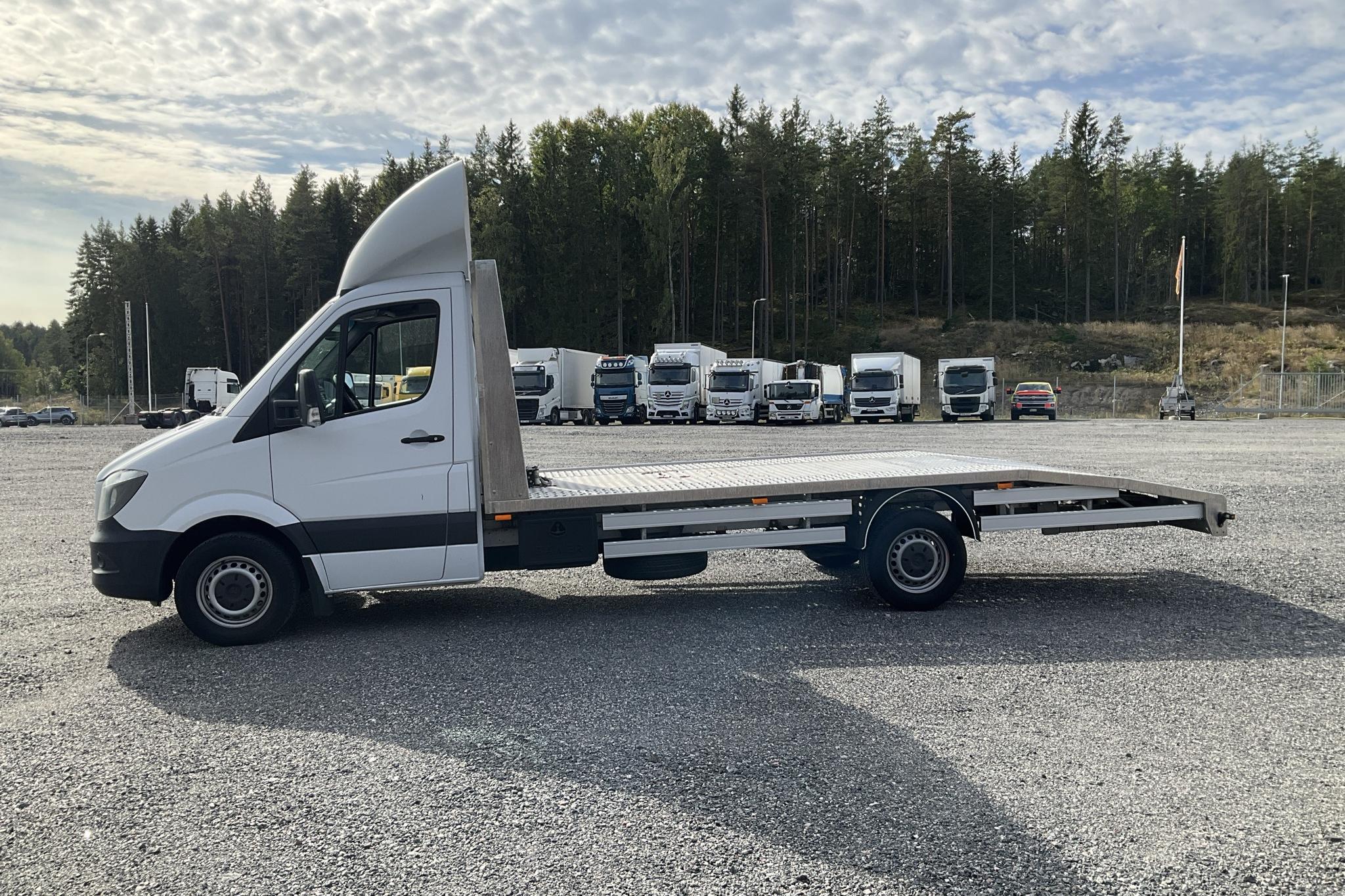 Mercedes Sprinter 316 CDI Pickup (163hk) - 167 870 km - Automatic - white - 2016