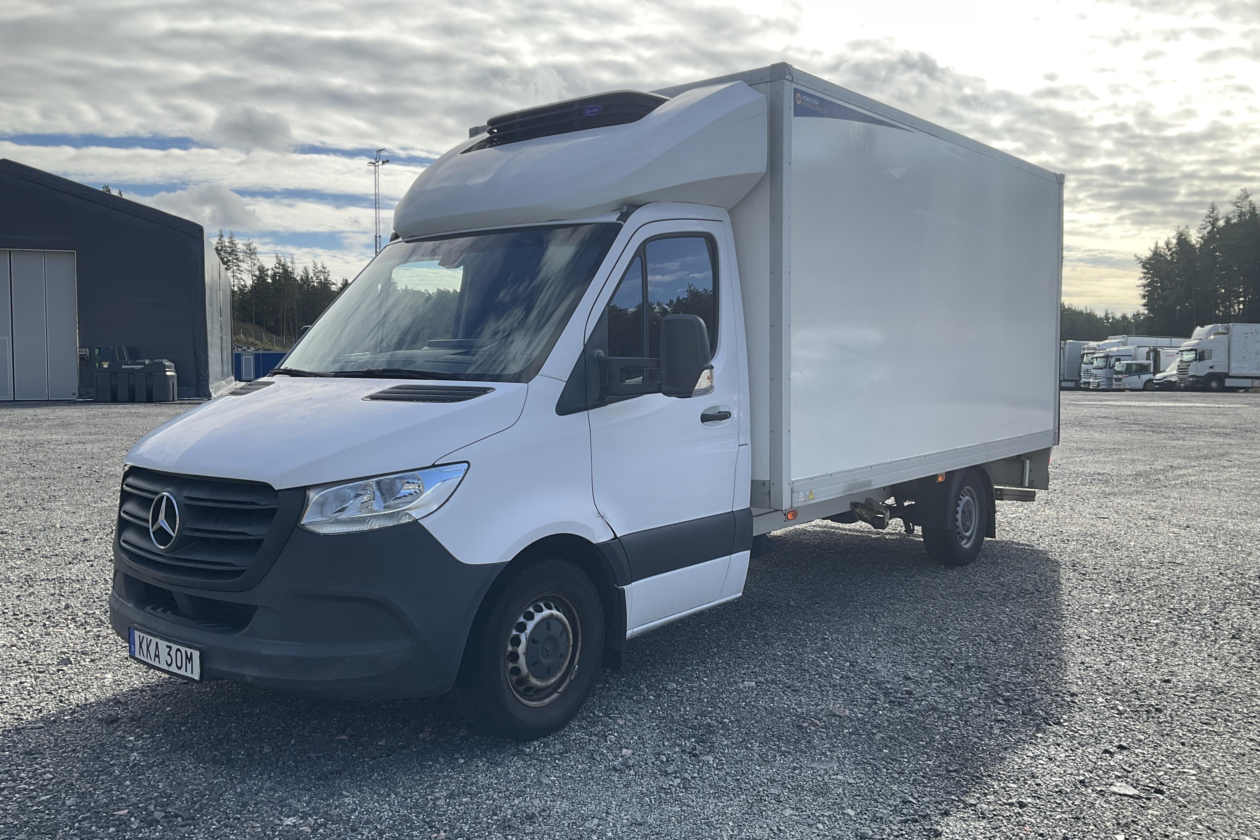 Mercedes Sprinter 316 CDI Volymskåp RWD (163hk) - 15 101 mil - Automat - vit - 2019