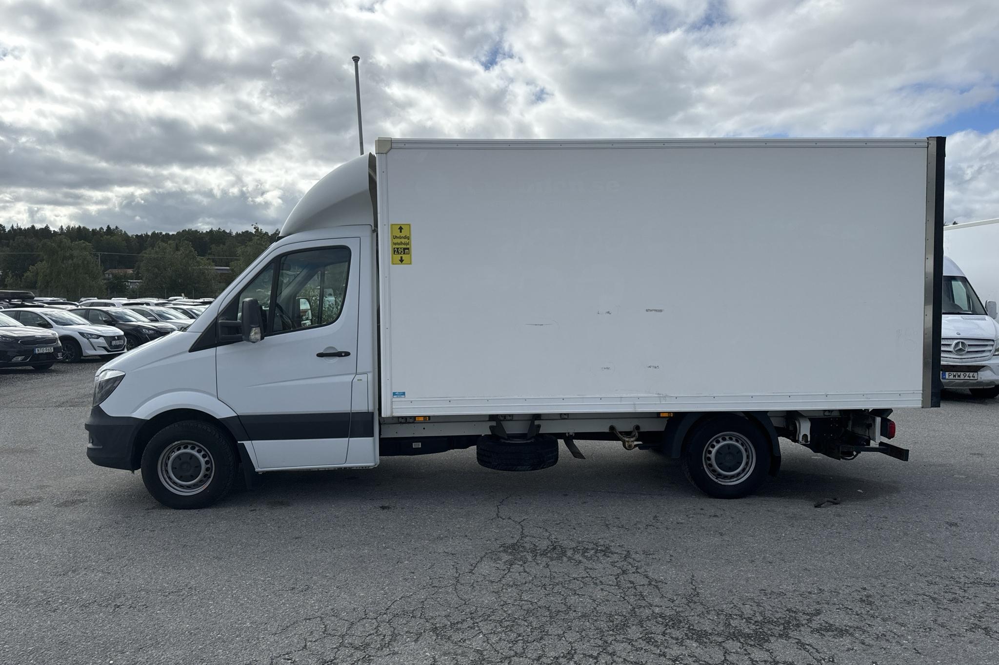 Mercedes Sprinter 316 CDI Volymskåp (163hk) - 121 230 km - Automatyczna - biały - 2017