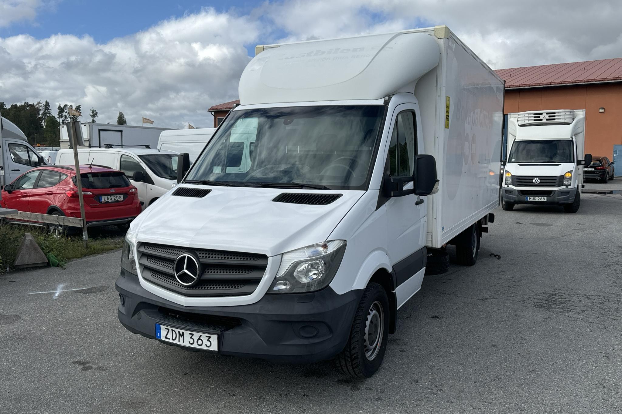 Mercedes Sprinter 316 CDI Volymskåp (163hk) - 12 123 mil - Automat - vit - 2017