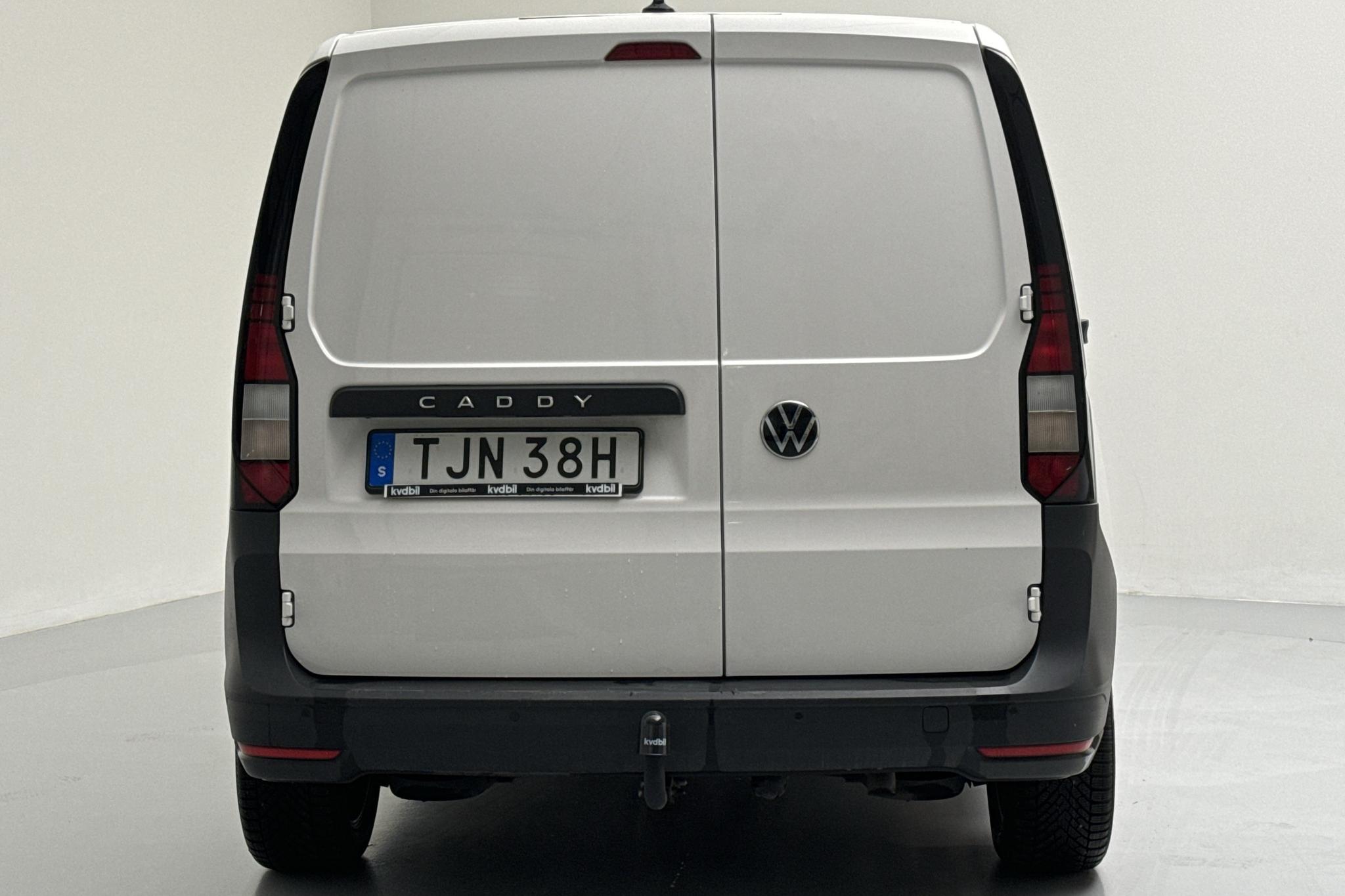 VW Caddy Cargo 2.0 TDI Skåp (75hk) - 69 240 km - Manual - white - 2021