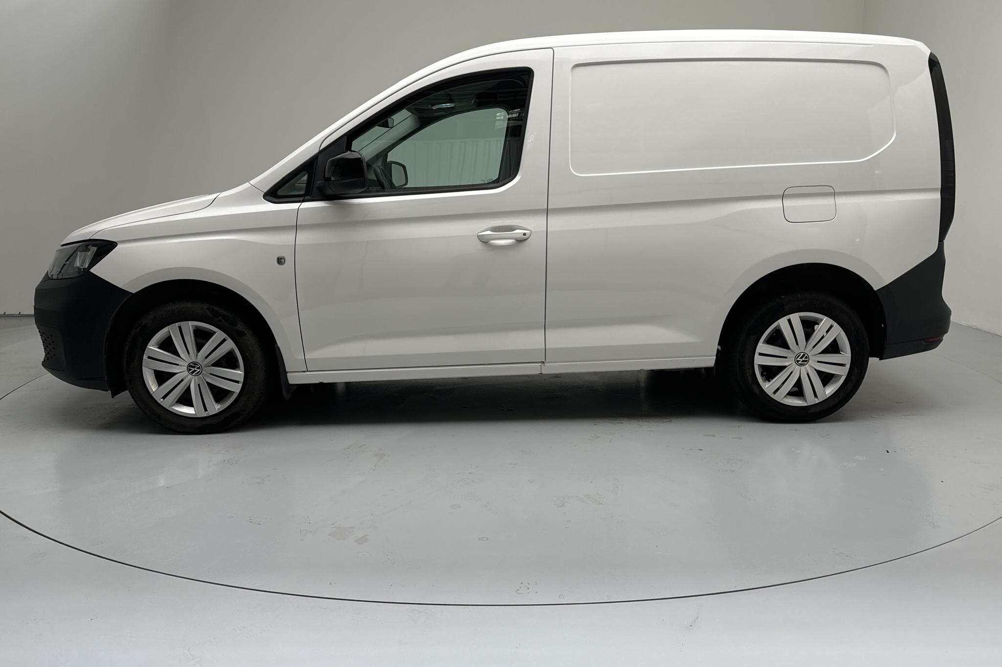 VW Caddy Cargo 2.0 TDI Skåp (75hk) - 62 190 km - Käsitsi - valge - 2021