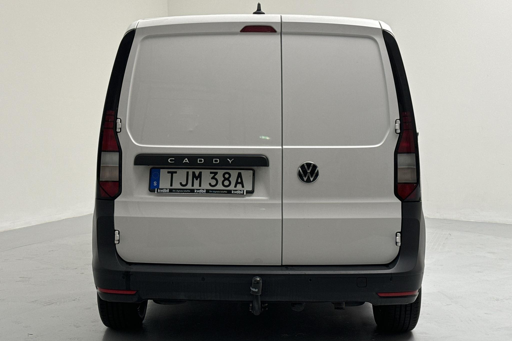 VW Caddy Cargo 2.0 TDI Skåp (75hk) - 62 190 km - Manualna - biały - 2021