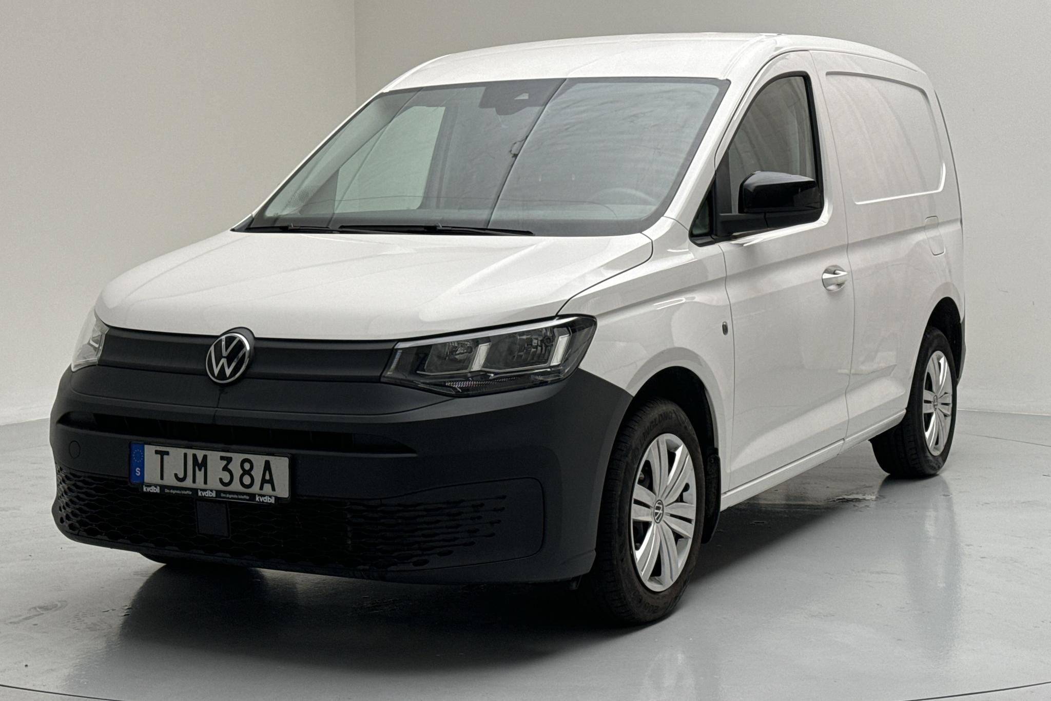 VW Caddy Cargo 2.0 TDI Skåp (75hk) - 62 190 km - Manualna - biały - 2021