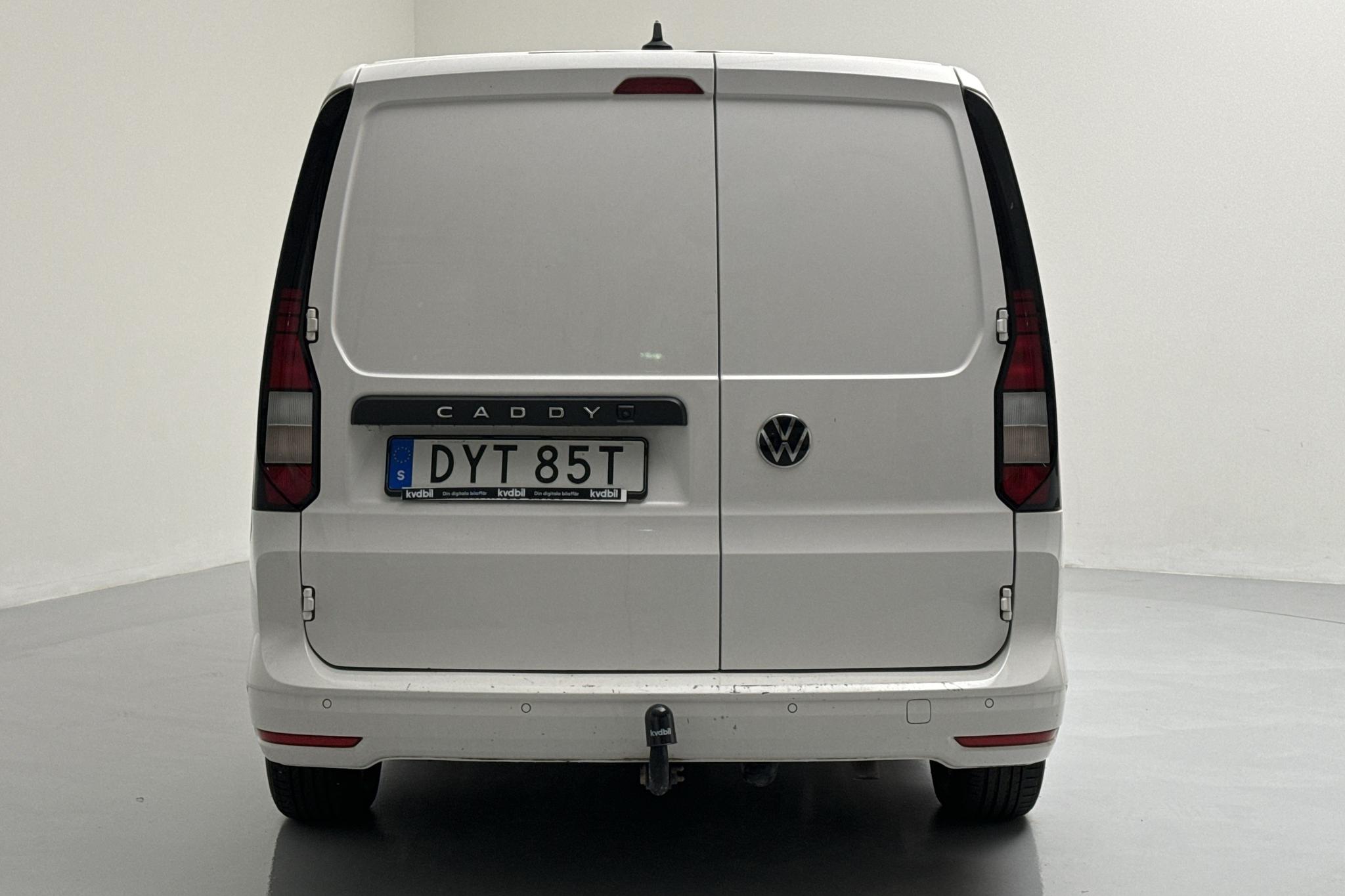 VW Caddy Cargo Maxi 2.0 TDI Skåp (102hk) - 71 420 km - Käsitsi - valge - 2021